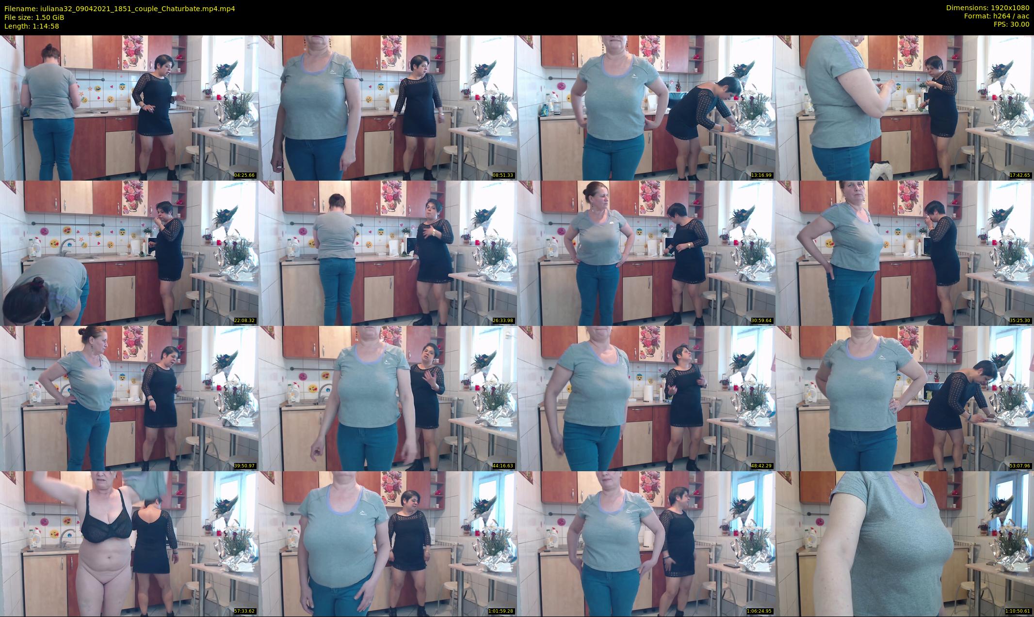 iuliana32 — 75 minute Chaturbate couple cam show recording, 1080p, Apr 9, 2021