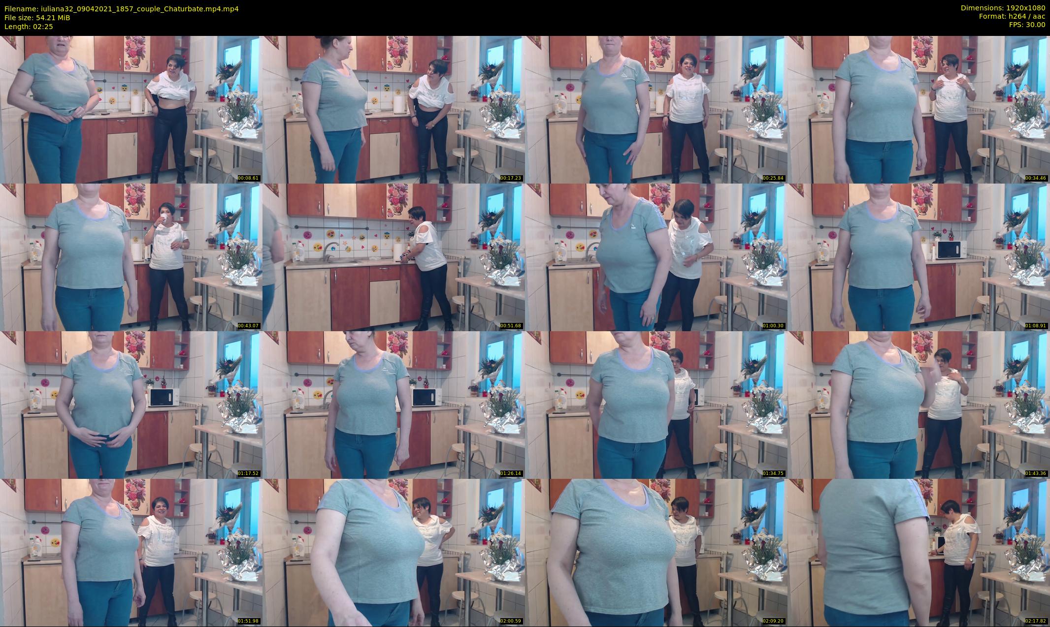 iuliana32 — 3 minute Chaturbate couple cam show recording, 1080p, Apr 9, 2021