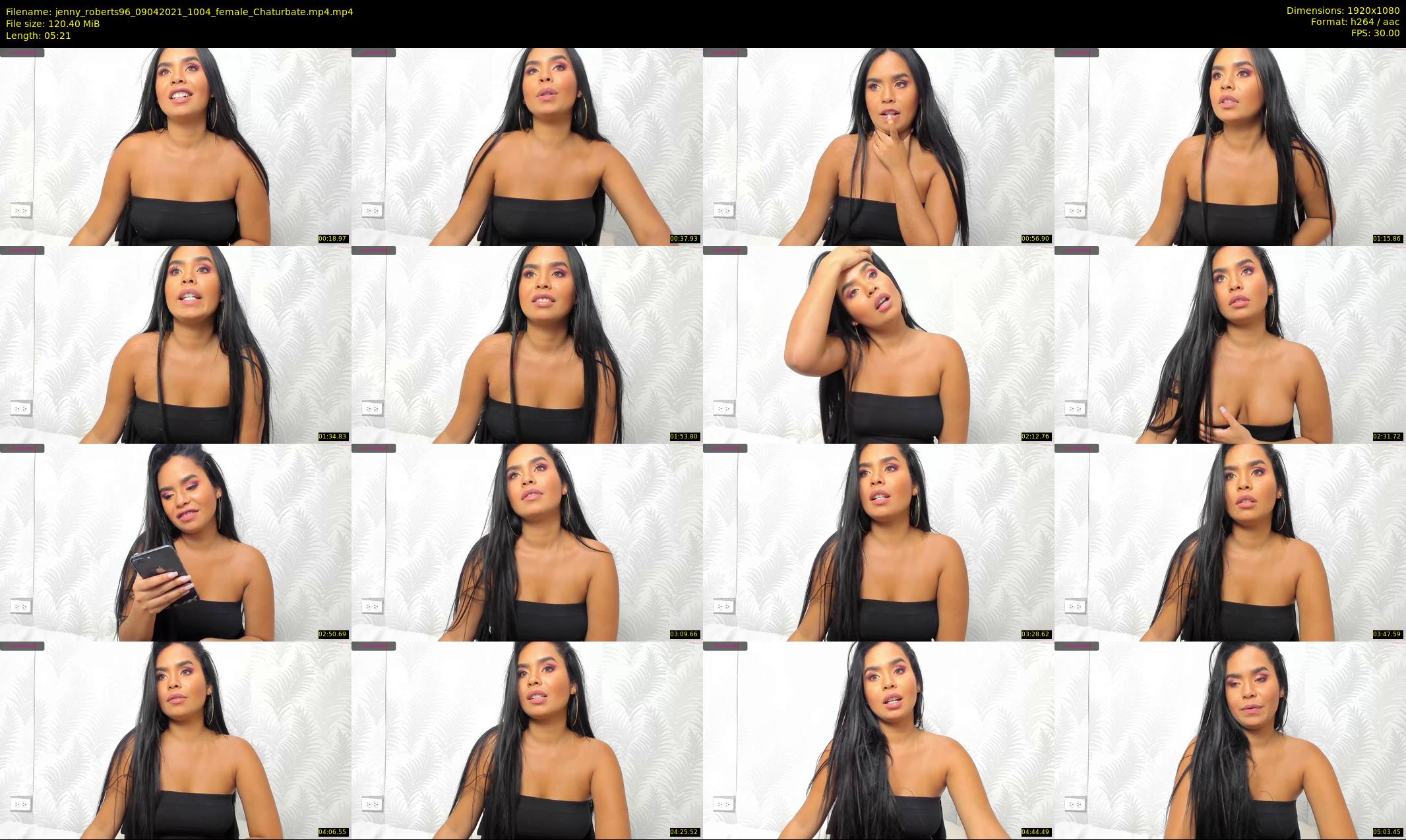 jenny_roberts96 — 6 minute Chaturbate female cam show recording, 1080p, Apr 9, 2021
