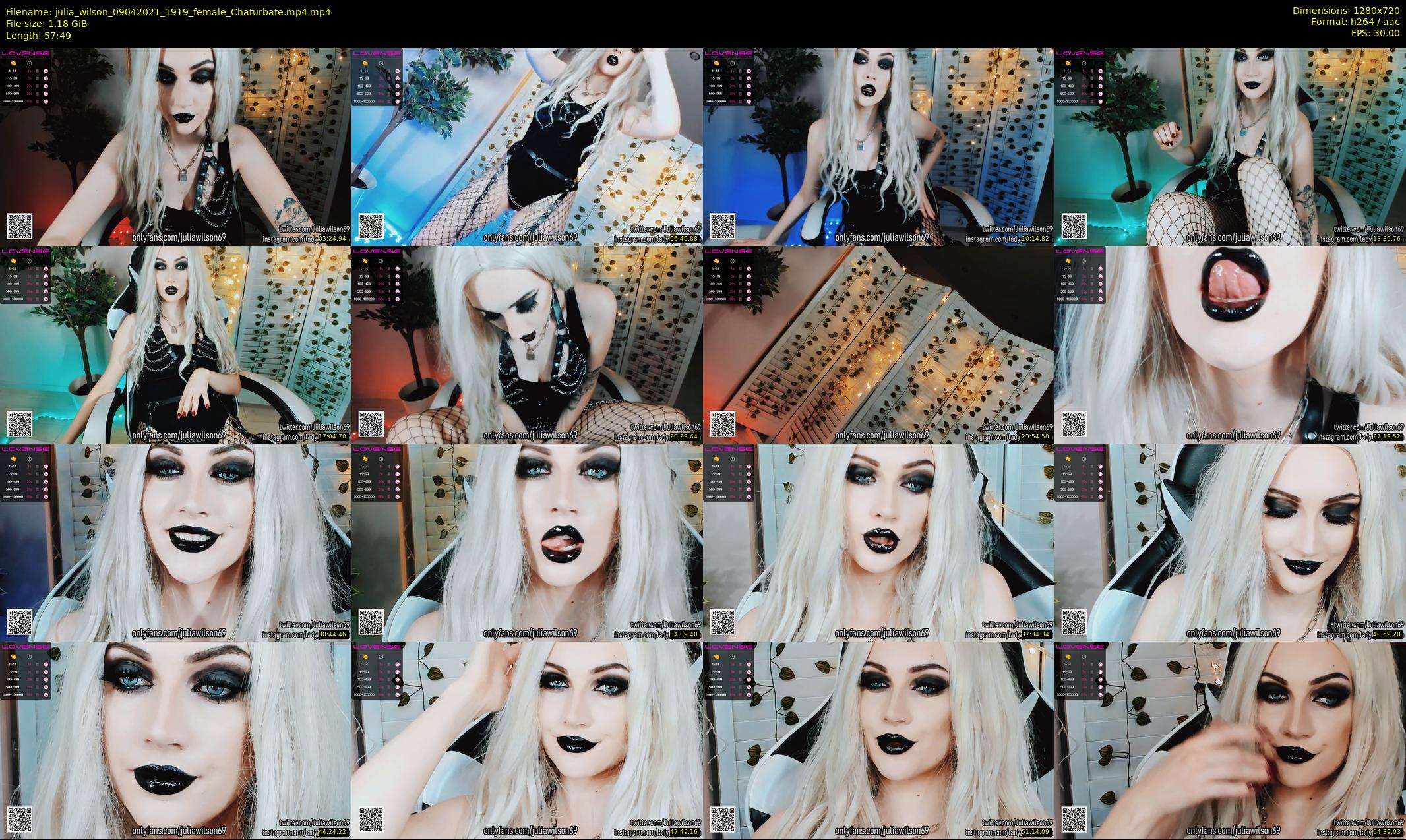 julia_wilson — 58 minute Chaturbate female cam show recording, 720p, Apr 9, 2021