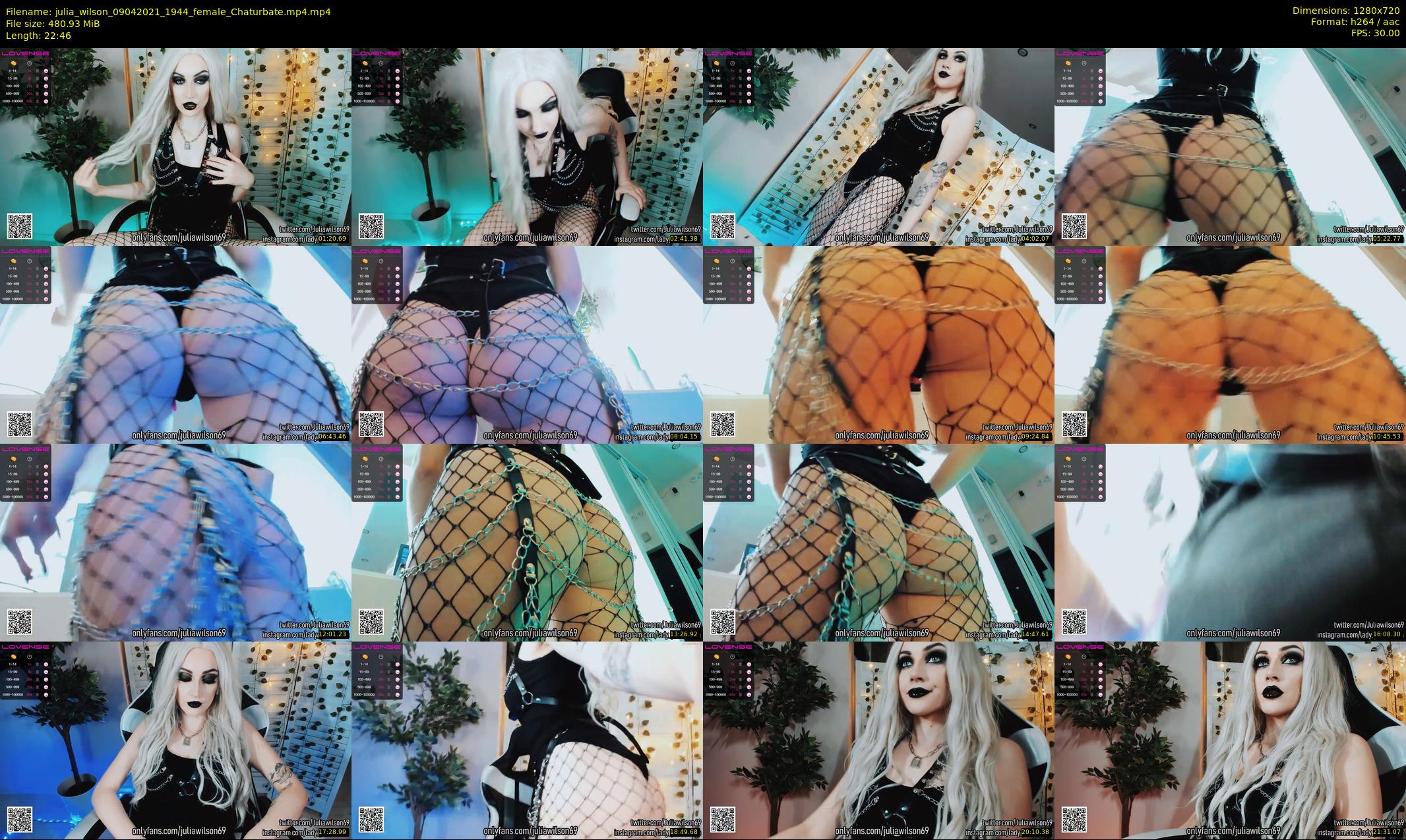julia_wilson — 23 minute Chaturbate female cam show recording, 720p, Apr 9, 2021