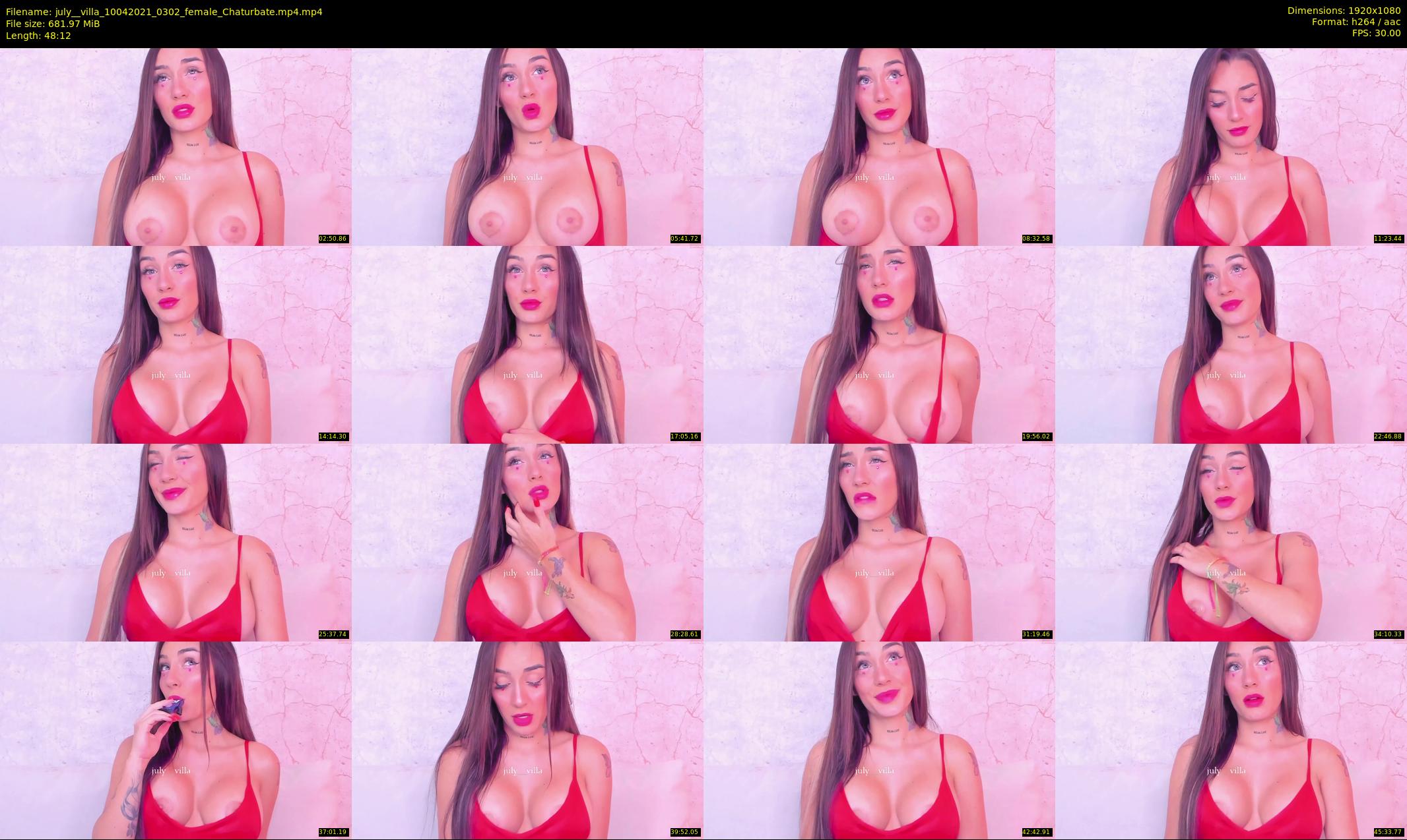 july__villa — 49 minute Chaturbate female cam show recording, 1080p, Apr 10, 2021