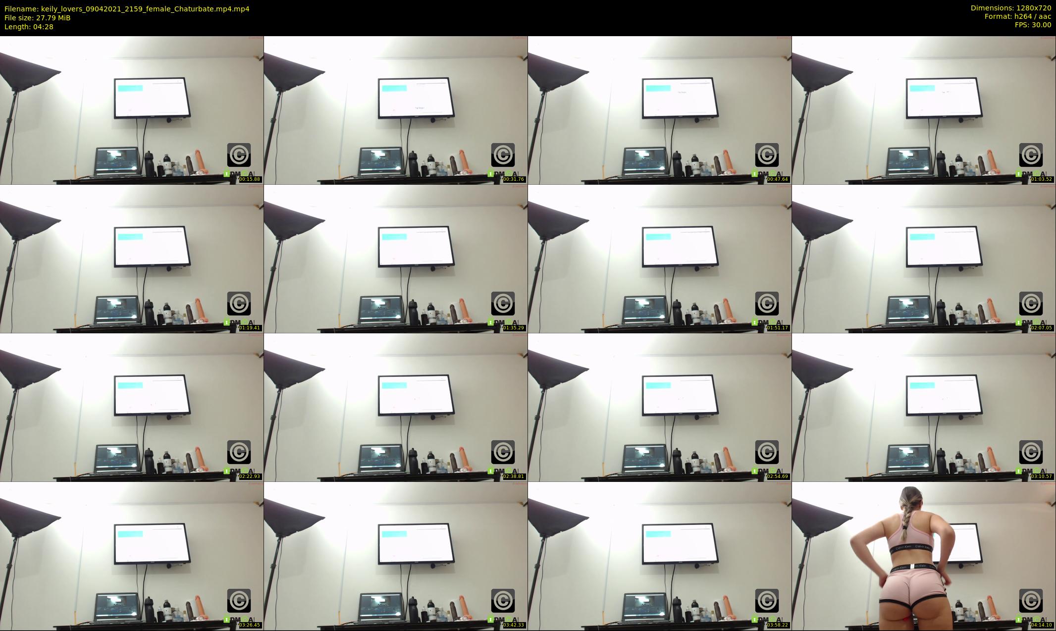 keily_lovers — 5 minute Chaturbate female cam show recording, 720p, Apr 9, 2021