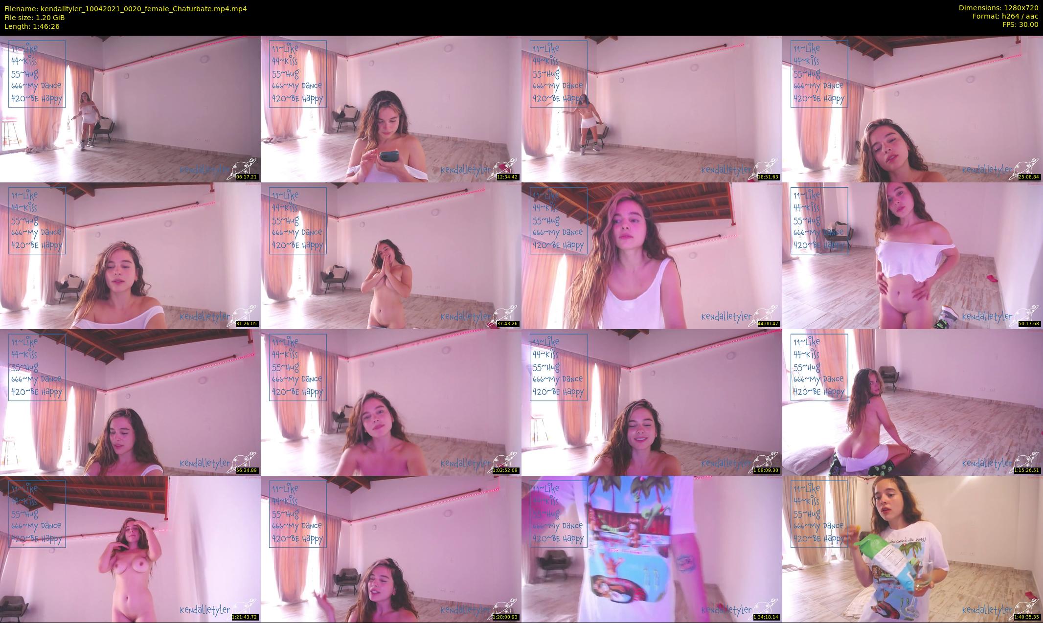 kendalltyler — 107 minute Chaturbate female cam show recording, 720p, Apr 10, 2021