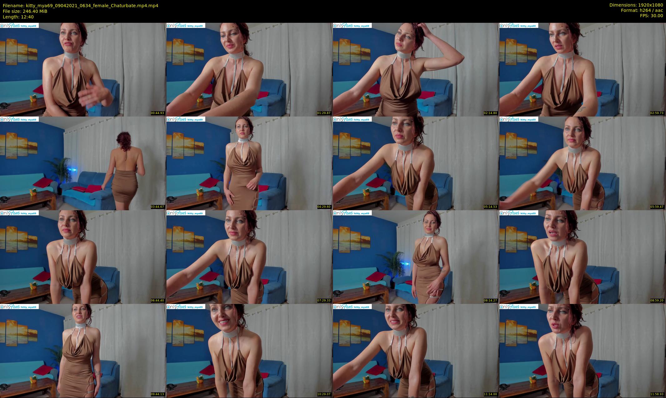 kitty_mya69 — 13 minute Chaturbate female cam show recording, 1080p, Apr 9, 2021
