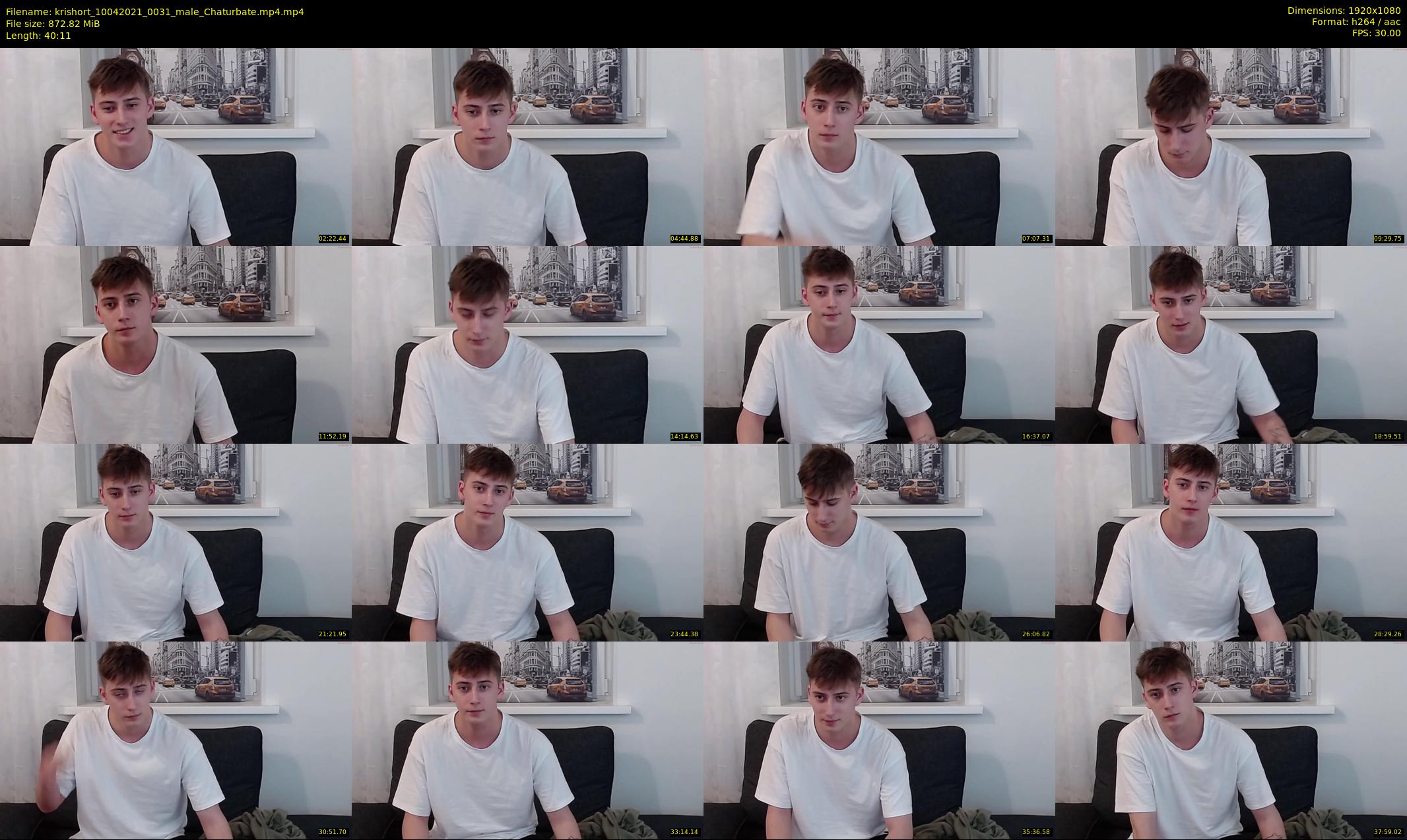 krishort — 41 minute Chaturbate male cam show recording, 1080p, Apr 10, 2021