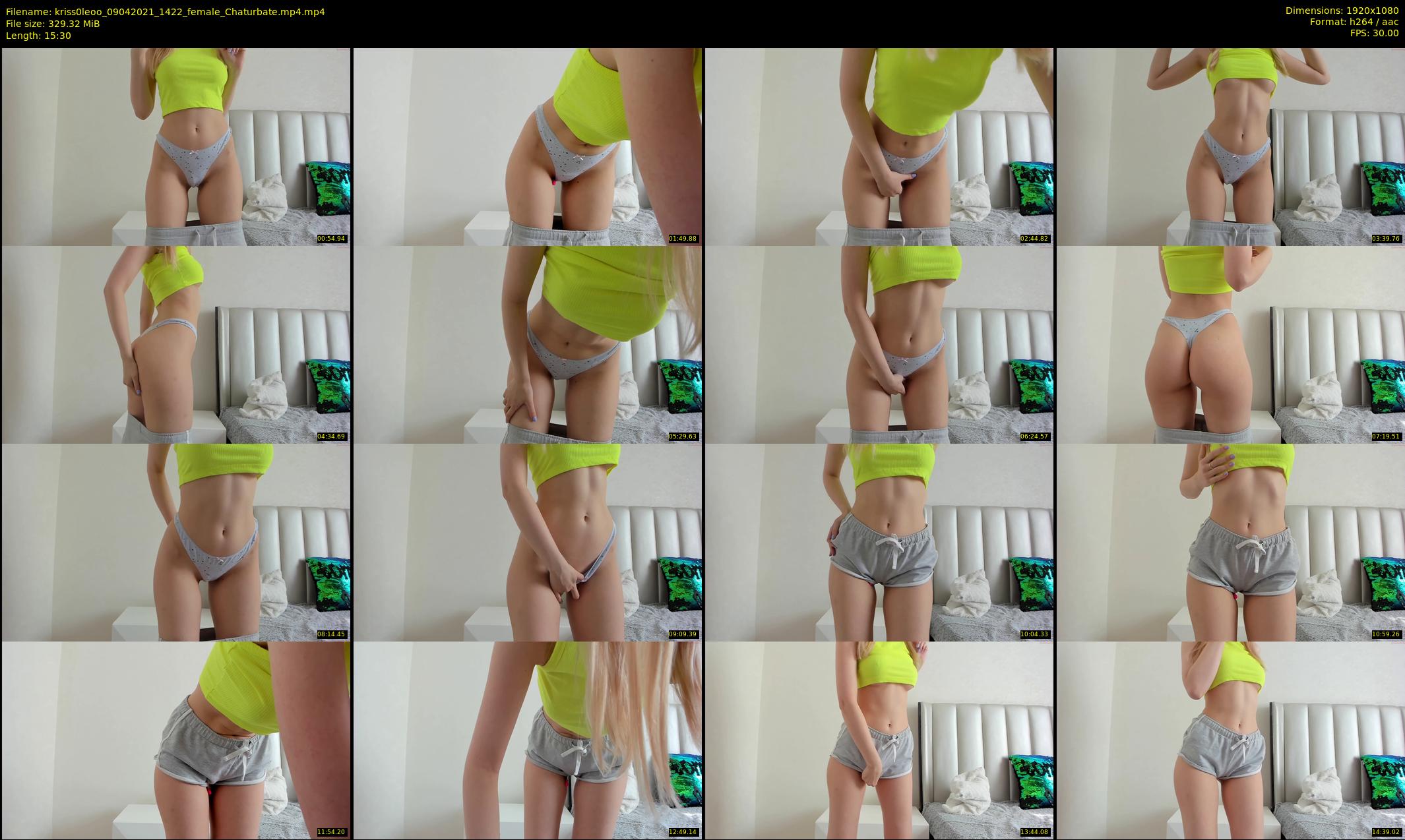 kriss0leoo — 16 minute Chaturbate couple cam show recording, 1080p, Apr 9, 2021
