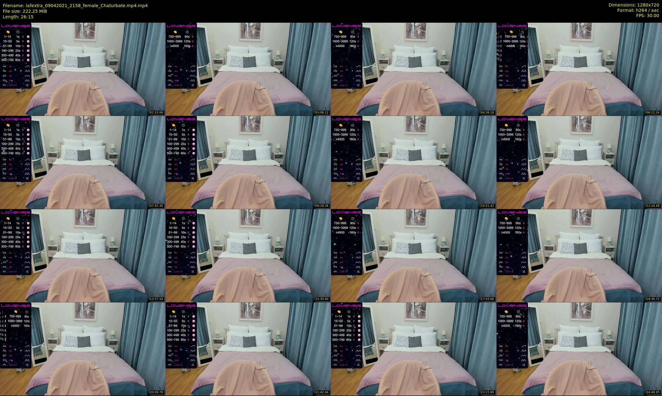lafextra — 27 minute Chaturbate female cam show recording, 720p, Apr 9, 2021