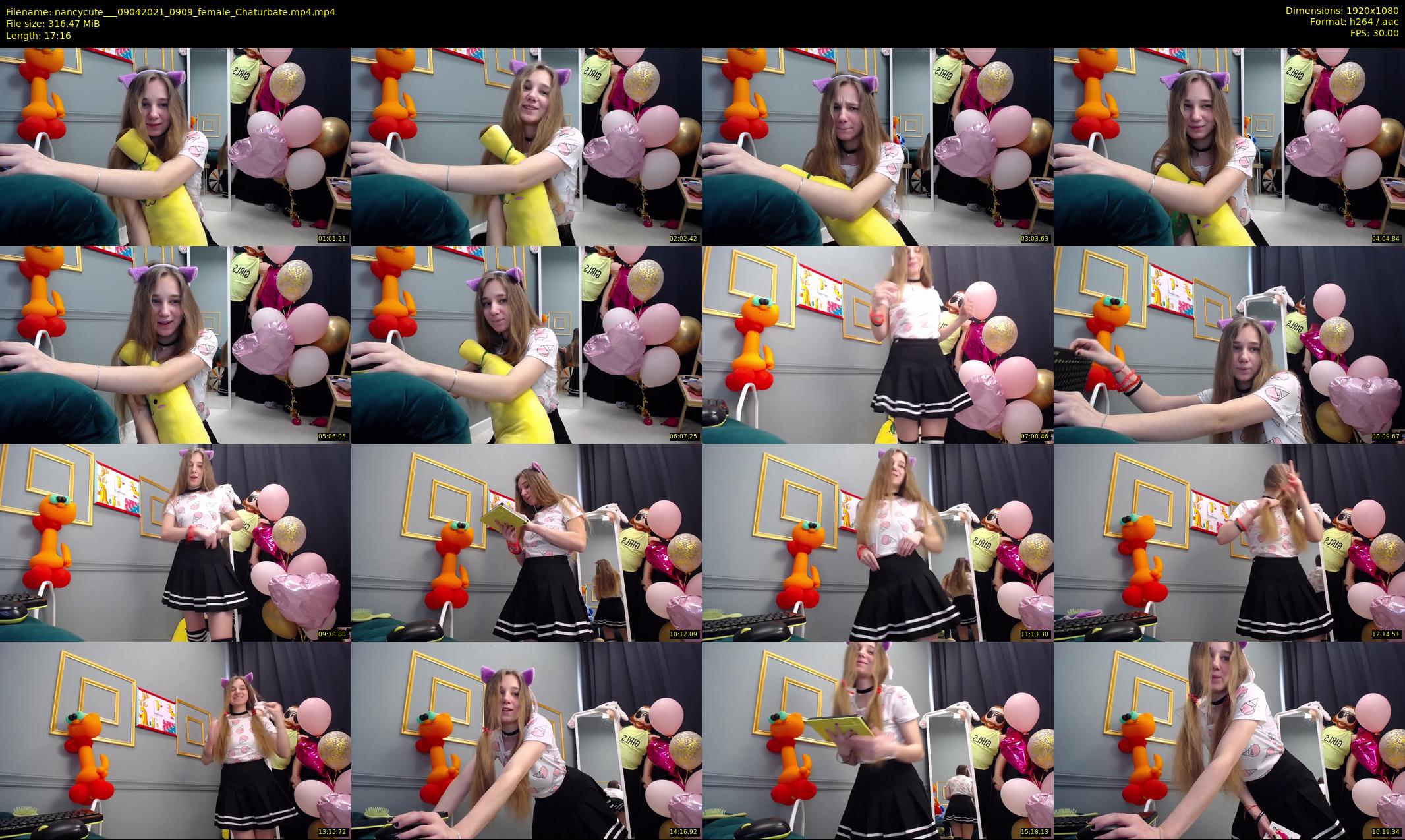 nancycute__ — 18 minute Chaturbate female cam show recording, 1080p, Apr 9, 2021