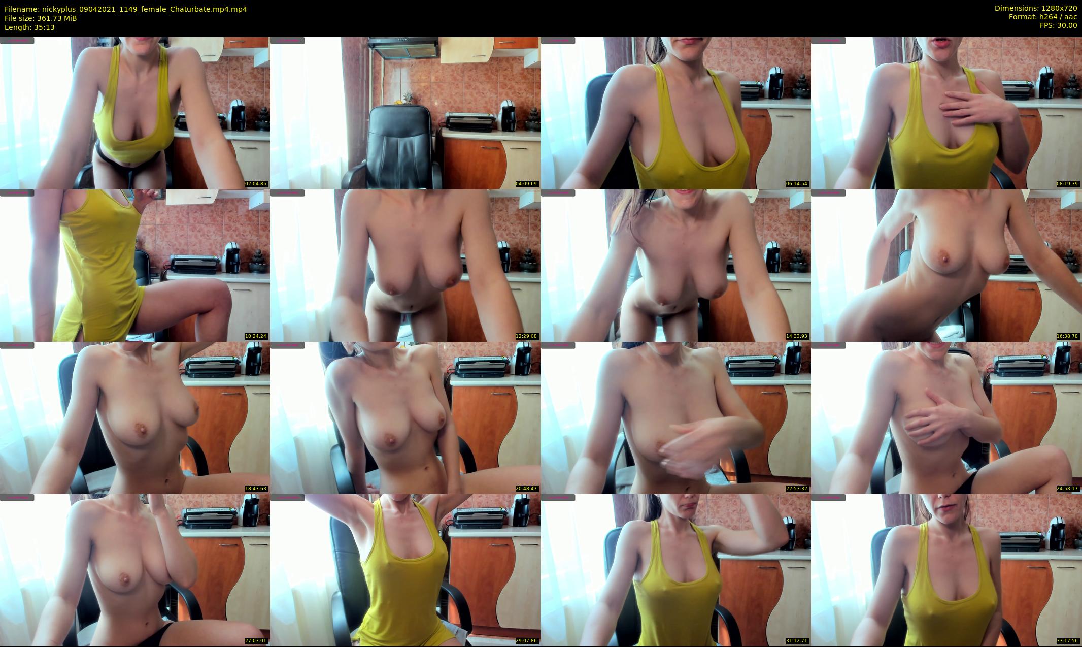 nickyplus — 36 minute Chaturbate couple cam show recording, 720p, Apr 9, 2021