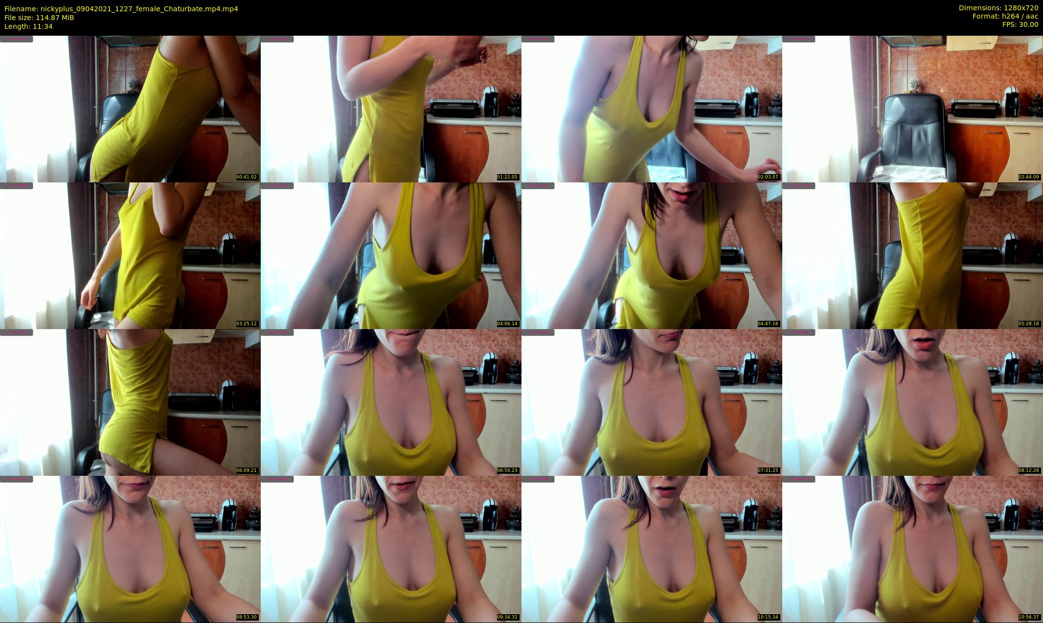 nickyplus — 12 minute Chaturbate couple cam show recording, 720p, Apr 9, 2021
