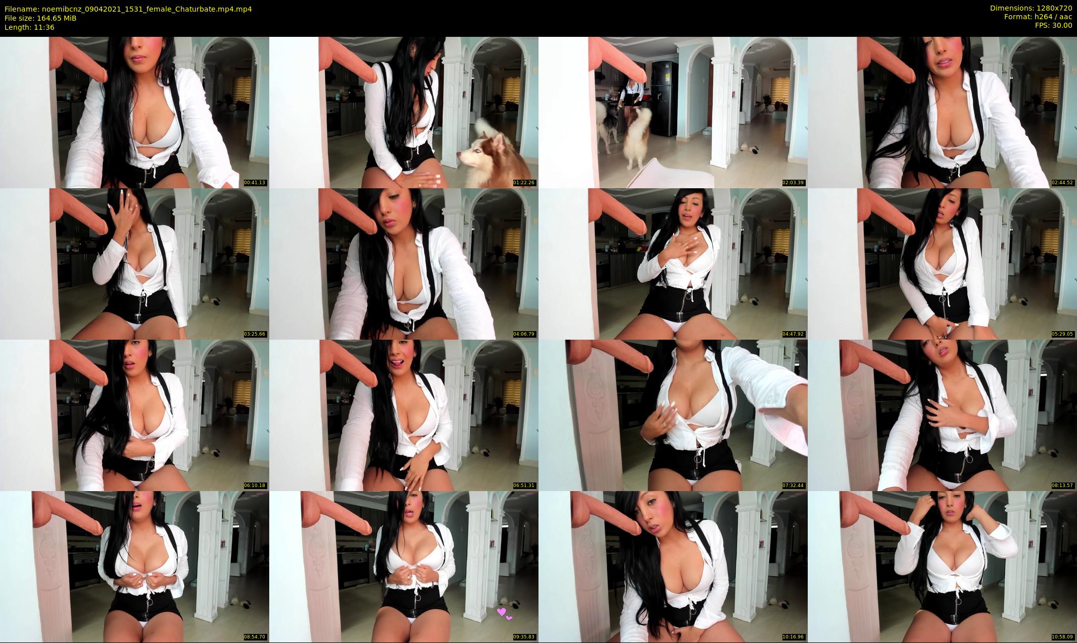 noemibcnz — 12 minute Chaturbate couple cam show recording, 720p, Apr 9, 2021