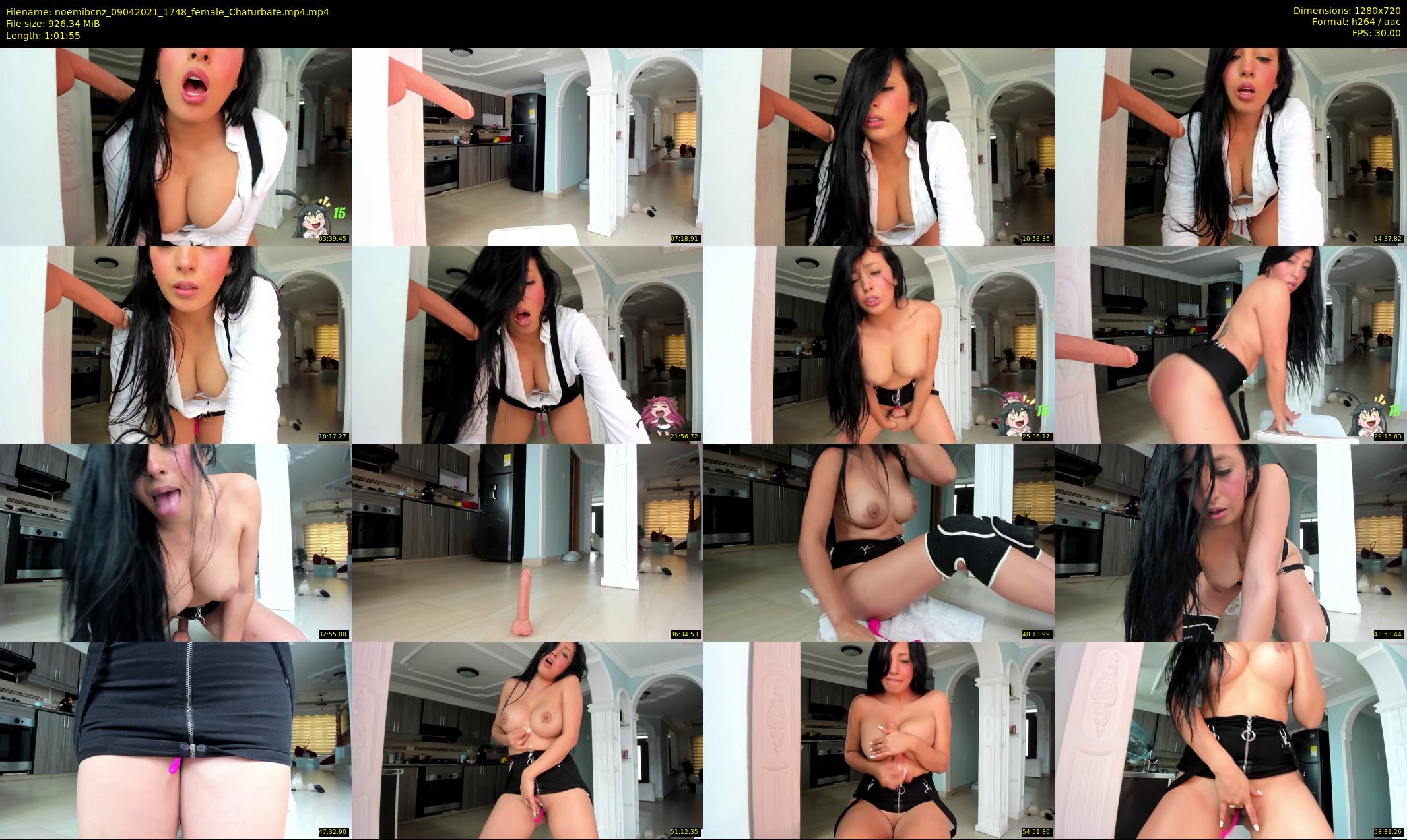 noemibcnz — 62 minute Chaturbate couple cam show recording, 720p, Apr 9, 2021