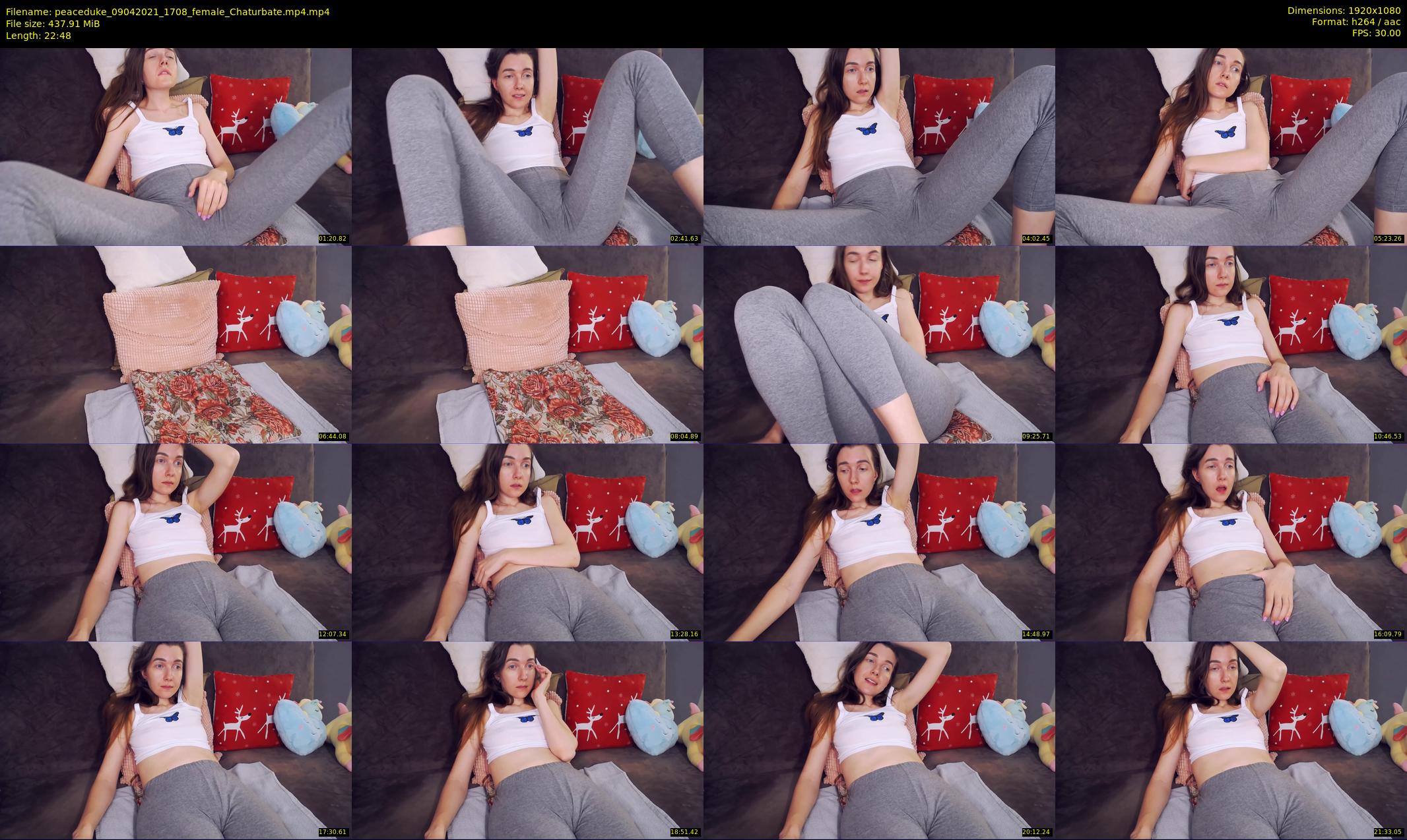 peaceduke — 23 minute Chaturbate female cam show recording, 1080p, Apr 9, 2021