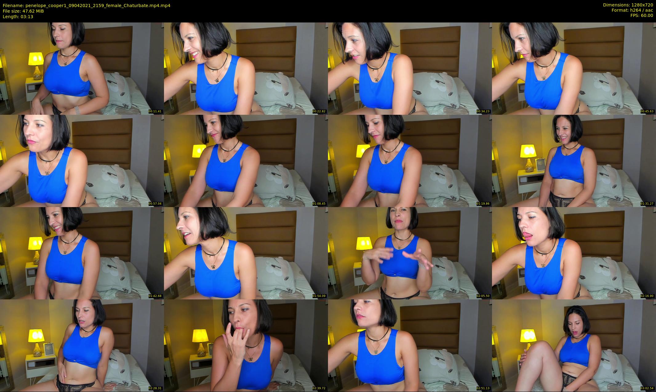 penelope_cooper1 — 4 minute Chaturbate female cam show recording, 720p, Apr 9, 2021
