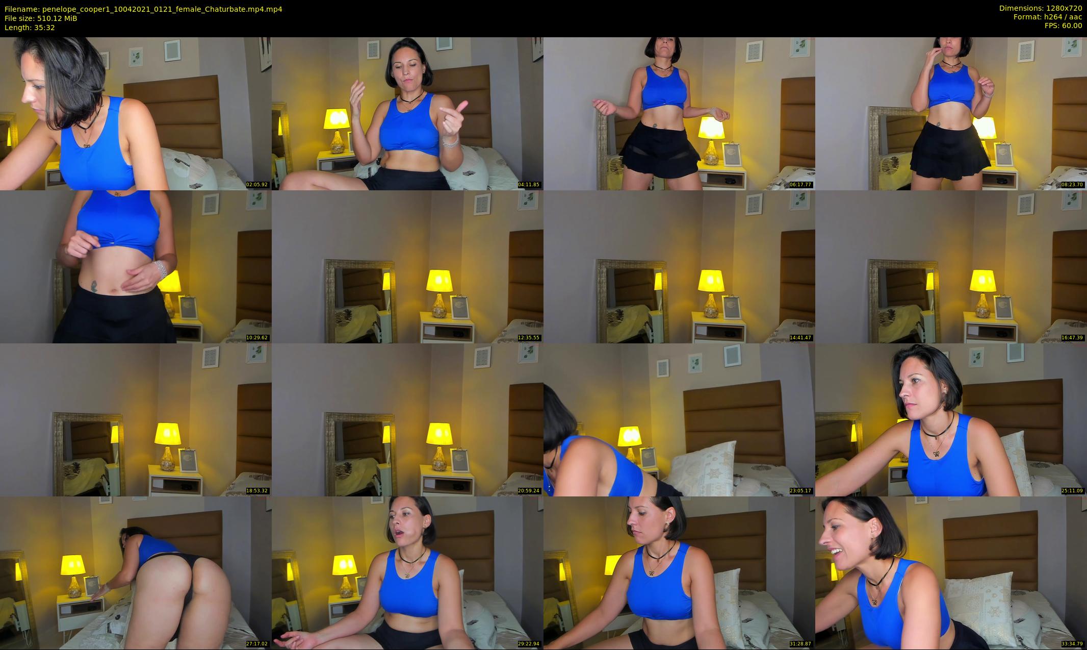 penelope_cooper1 — 36 minute Chaturbate female cam show recording, 720p, Apr 10, 2021