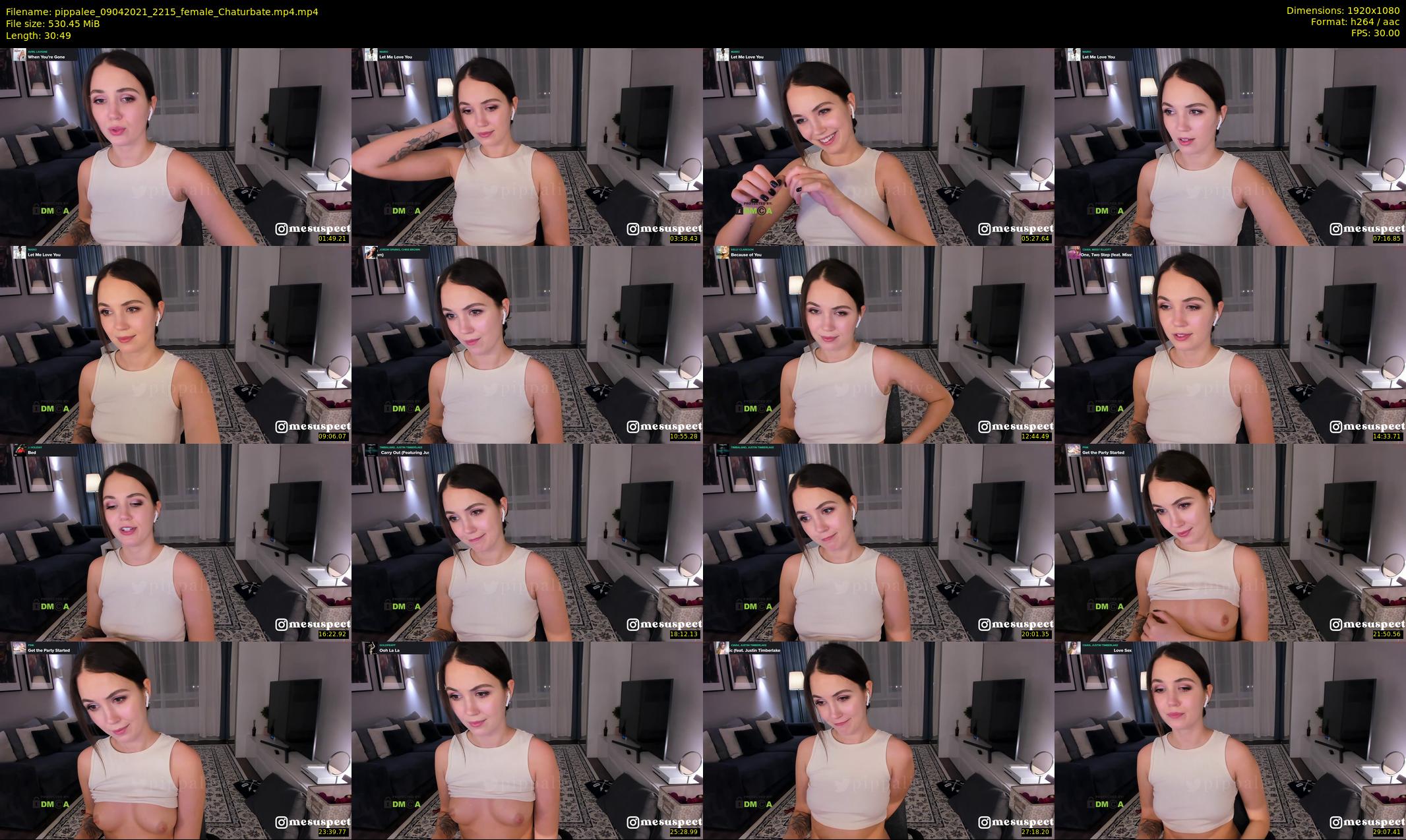 pippalee — 31 minute Chaturbate female cam show recording, 1080p, Apr 9, 2021