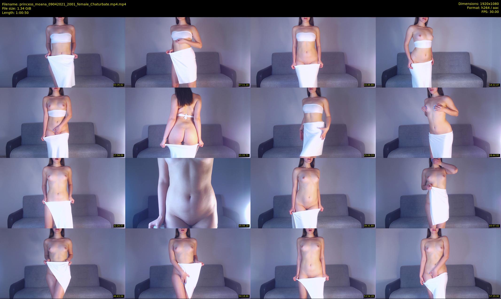 princess_moana — 61 minute Chaturbate female cam show recording, 1080p, Apr 9, 2021