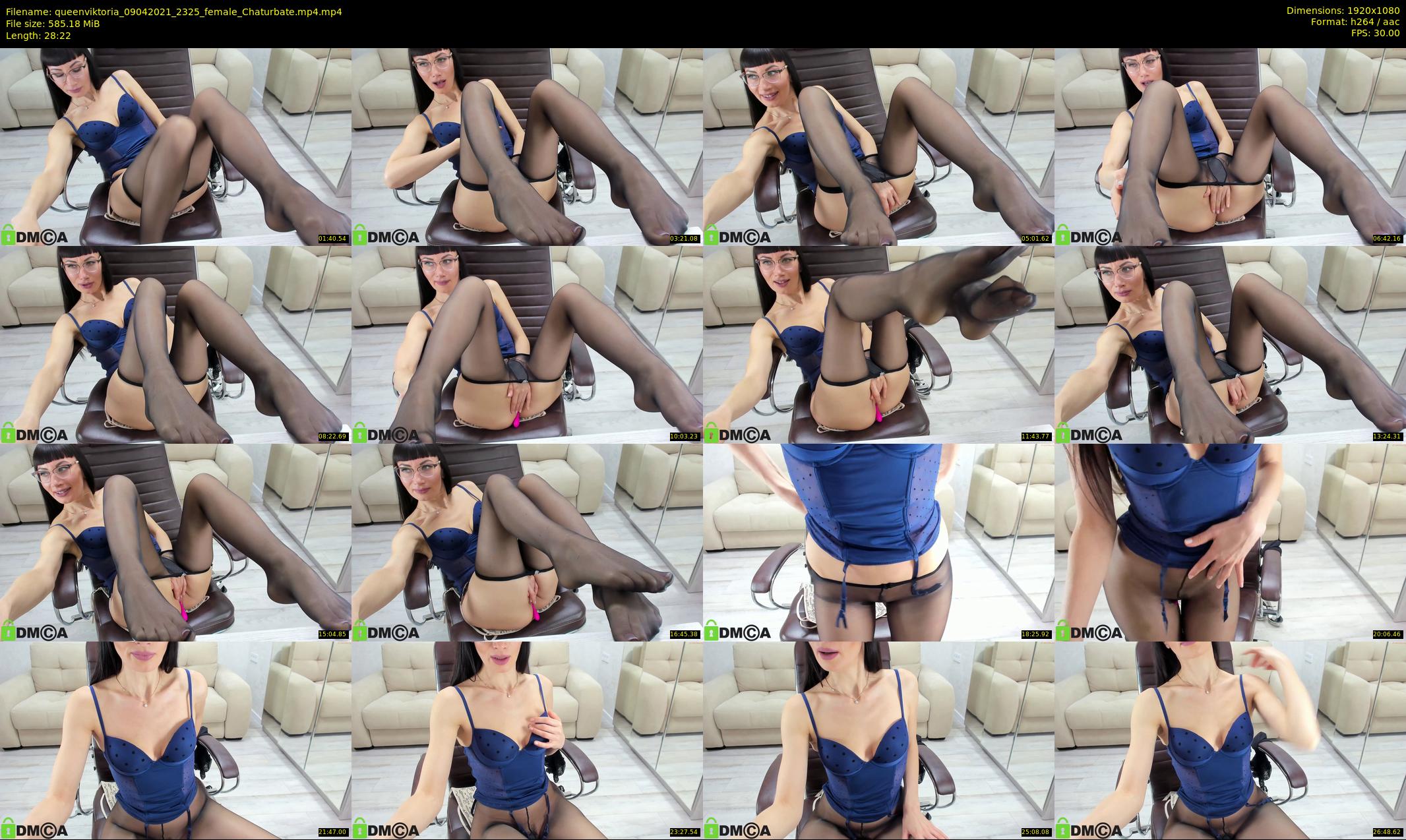 queenviktoria — 29 minute Chaturbate female cam show recording, 1080p, Apr 9, 2021