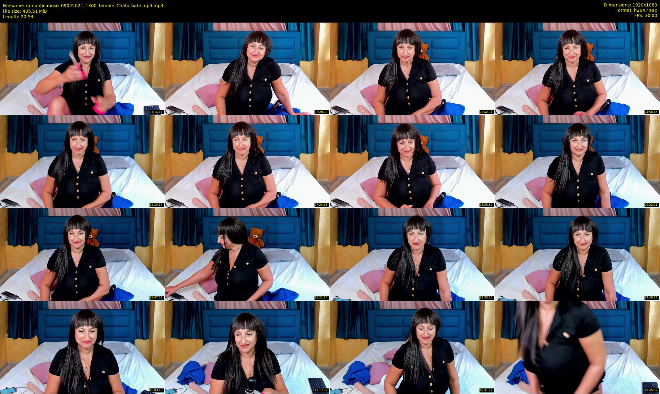 romanticabuse — 21 minute Chaturbate female cam show recording, 1080p, Apr 9, 2021