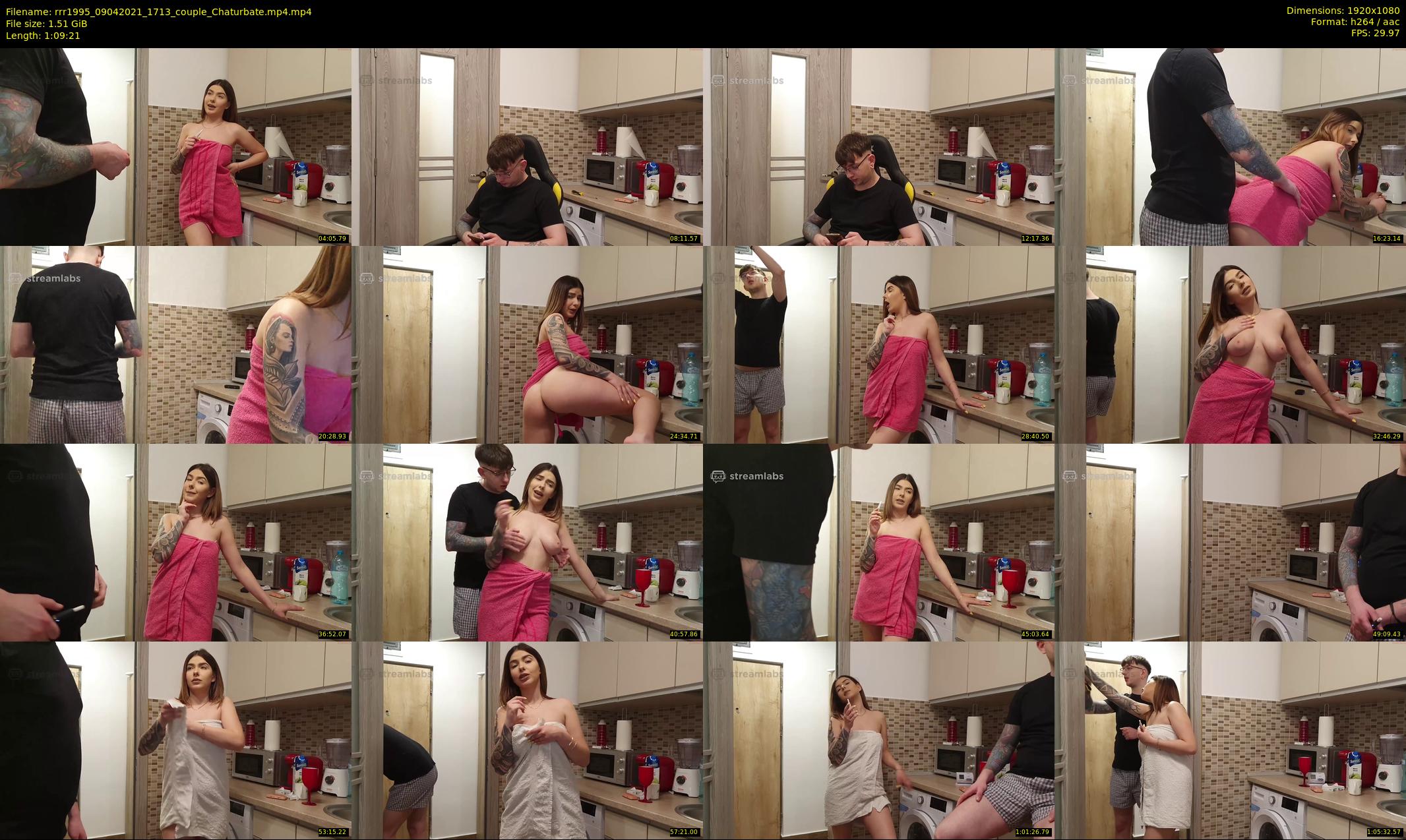 rrr1995 — 70 minute Chaturbate couple cam show recording, 1080p, Apr 9, 2021