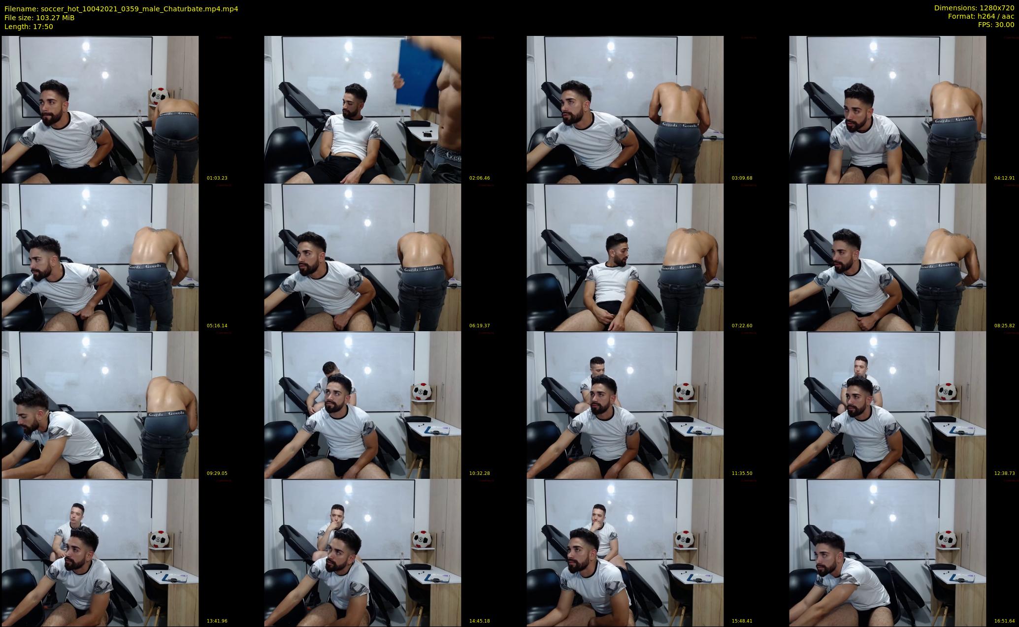 soccer_hot — 18 minute Chaturbate male cam show recording, 720p, Apr 10, 2021