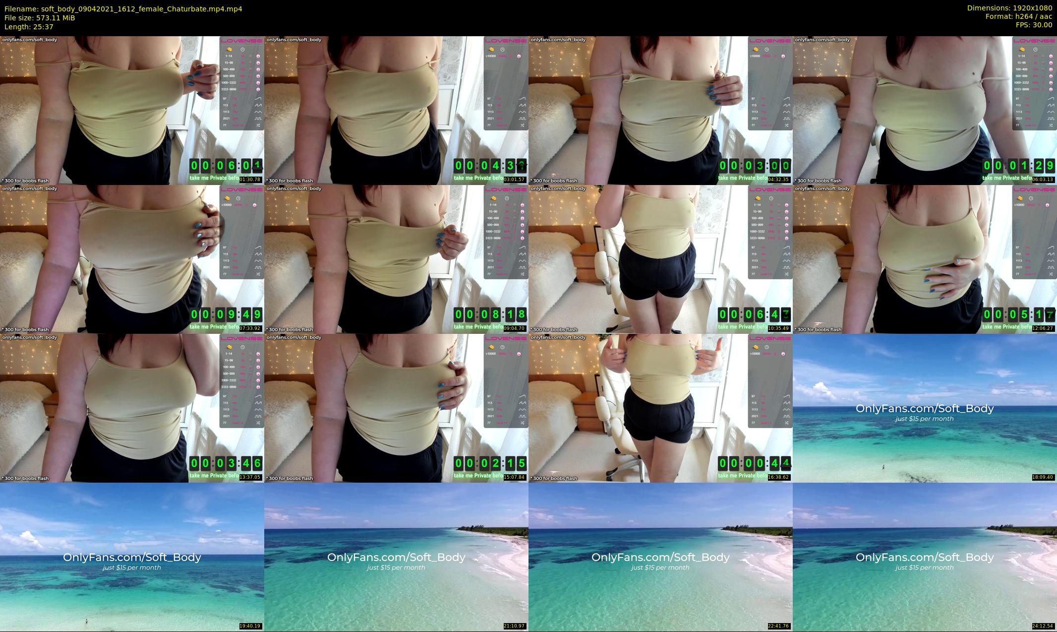 soft_body — 26 minute Chaturbate female cam show recording, 1080p, Apr 9, 2021