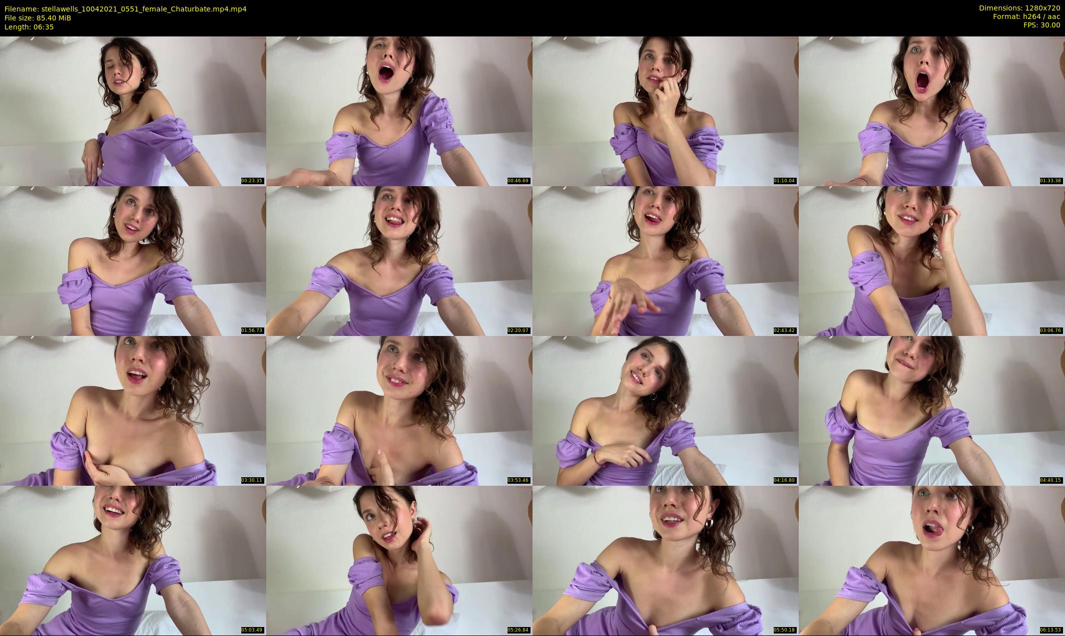 stellawells — 7 minute Chaturbate female cam show recording, 720p, Apr 10, 2021