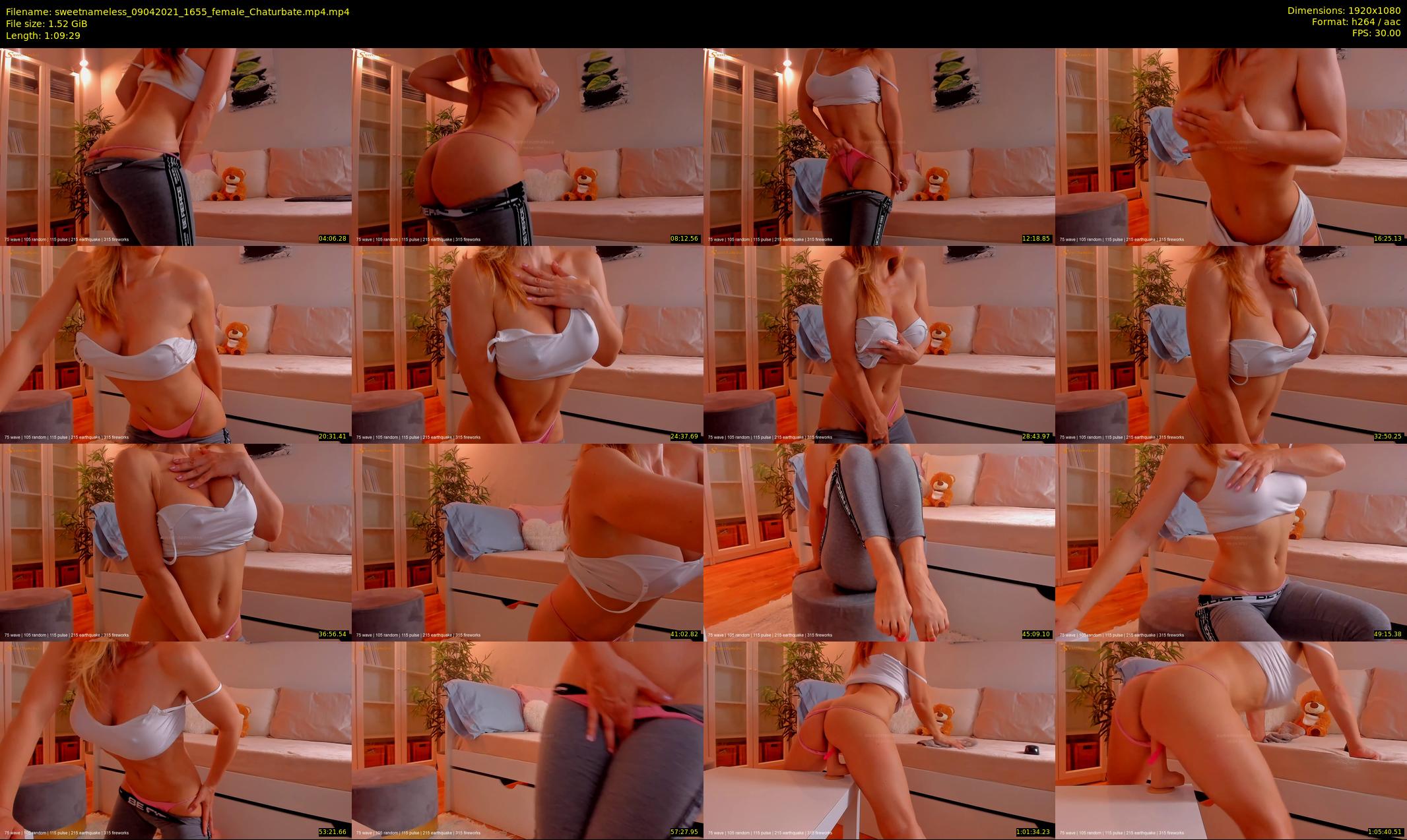 sweetnameless — 70 minute Chaturbate couple cam show recording, 1080p, Apr 9, 2021