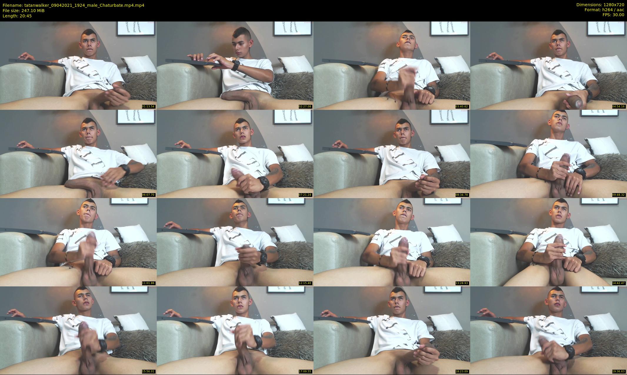tatanwalker — 21 minute Chaturbate male cam show recording, 720p, Apr 9, 2021