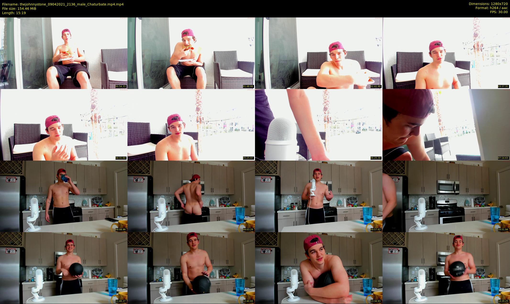 thejohnnystone — 16 minute Chaturbate male cam show recording, 720p, Apr 9, 2021