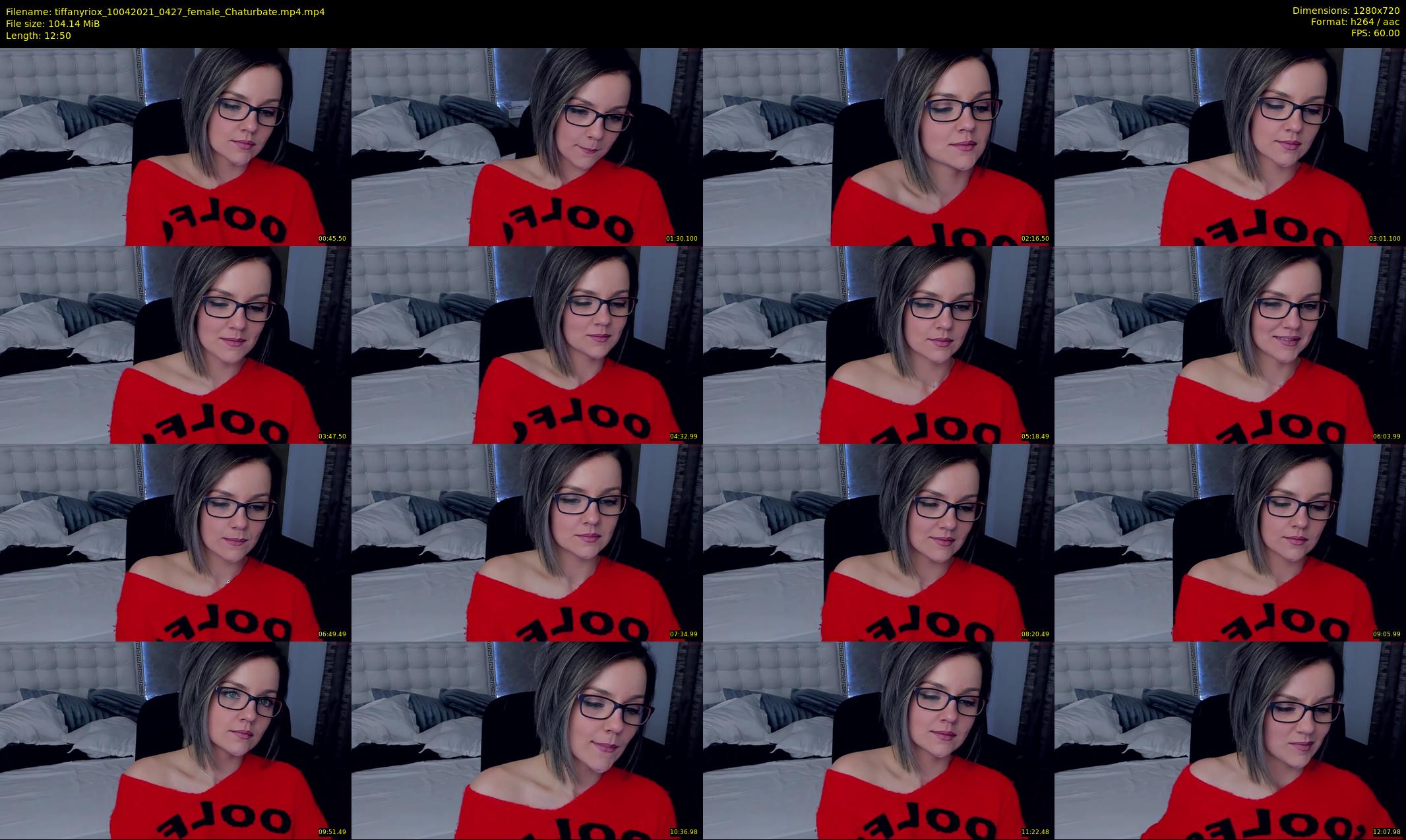 tiffanyriox — 13 minute Chaturbate female cam show recording, 720p, Apr 10, 2021