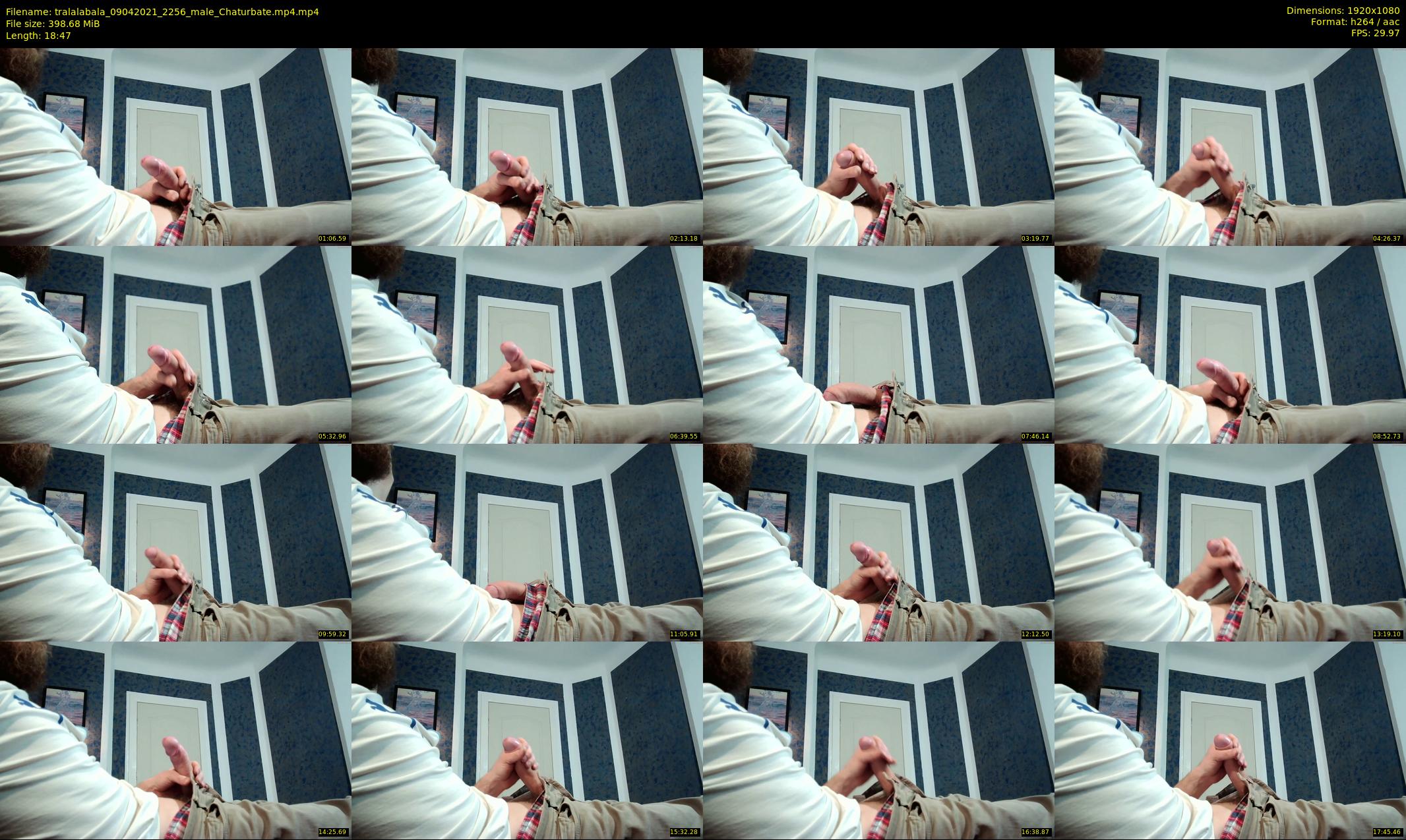 tralalabala — 19 minute Chaturbate male cam show recording, 1080p, Apr 9, 2021