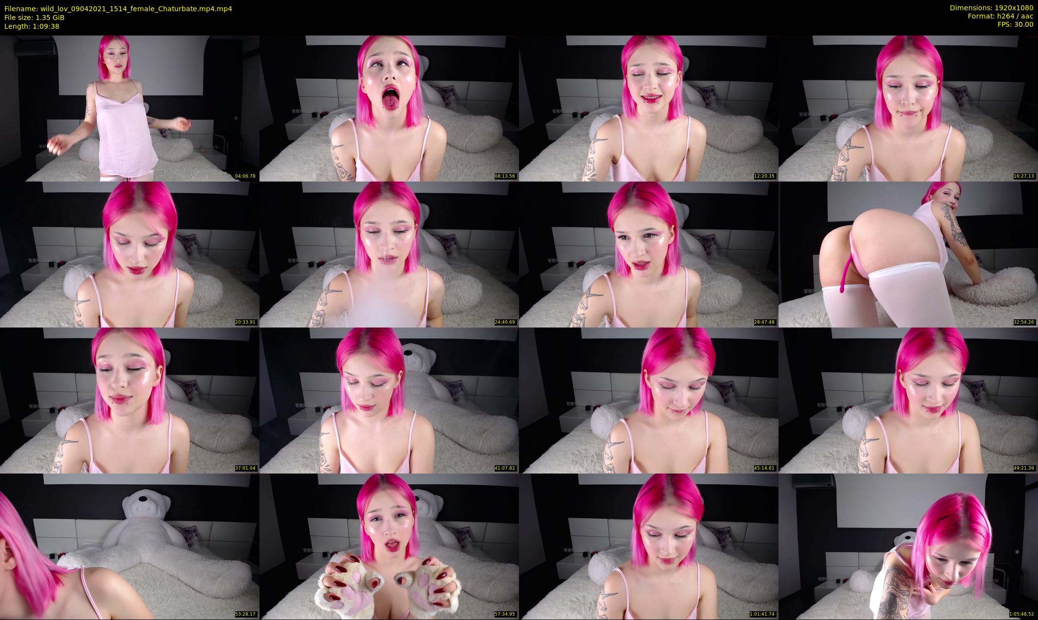 wild_lov — 70 minute Chaturbate female cam show recording, 1080p, Apr 9, 2021