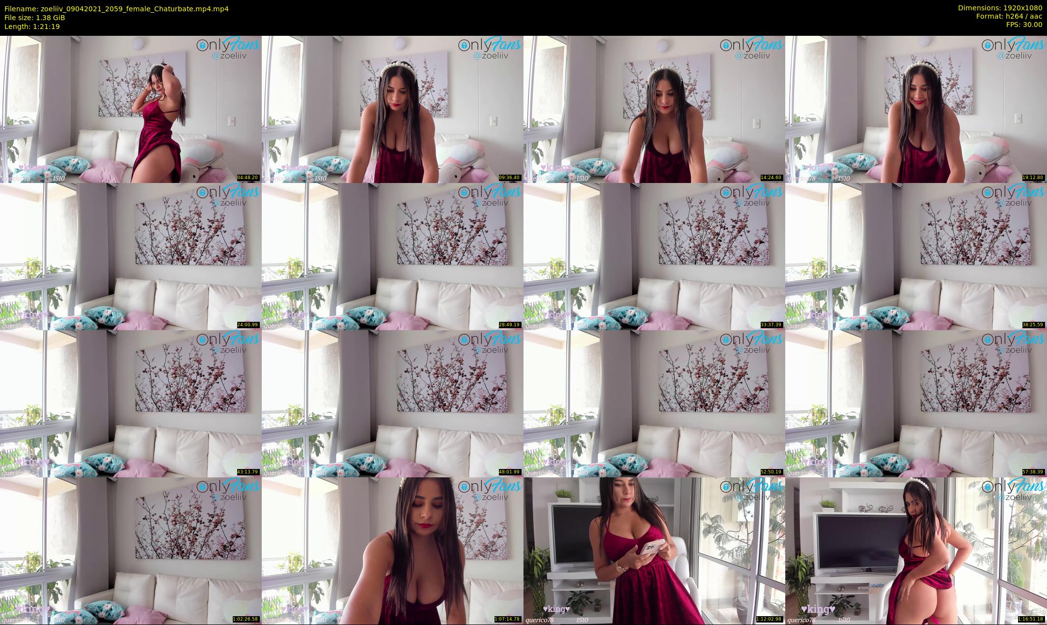zoeliiv — 82 minute Chaturbate female cam show recording, 1080p, Apr 9, 2021