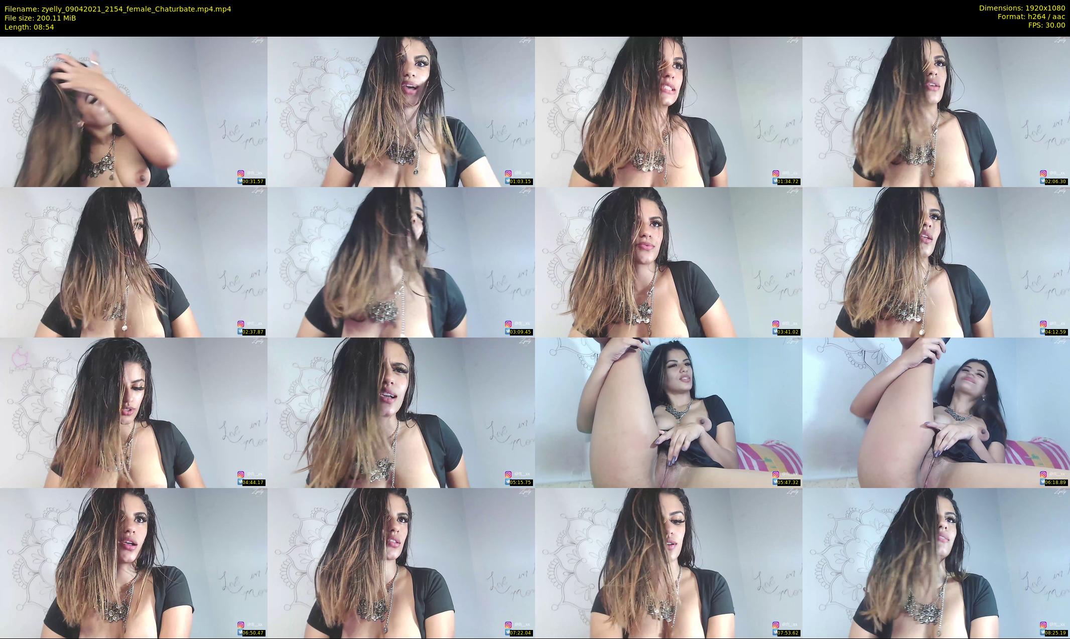 zyelly — 9 minute Chaturbate female cam show recording, 1080p, Apr 9, 2021