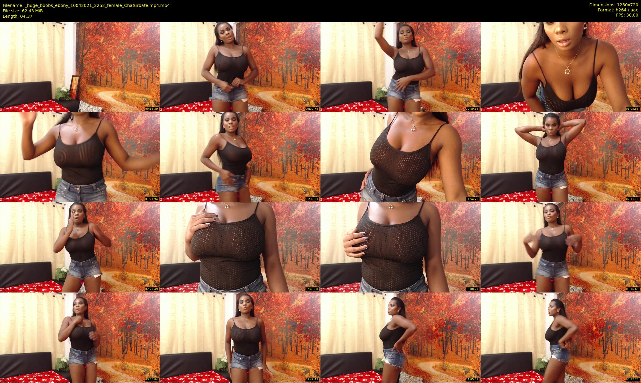 _huge_boobs_ebony — 5 minute Chaturbate female cam show recording, 720p, Apr 10, 2021