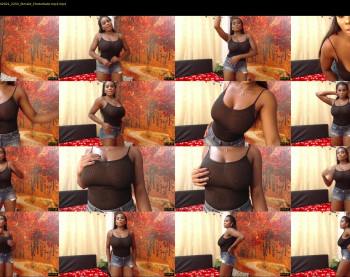 _huge_boobs_ebony — 5 minute Chaturbate female cam show recording, 720p, Apr 10, 2021