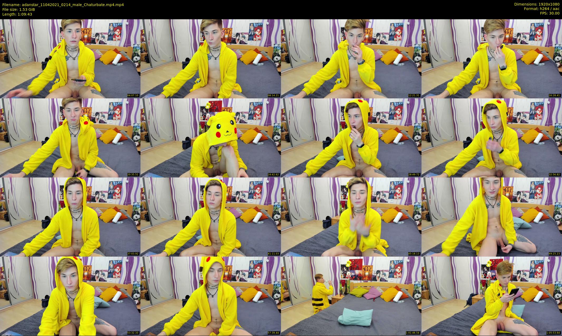 adanstar — 70 minute Chaturbate male cam show recording, 1080p, Apr 11, 2021