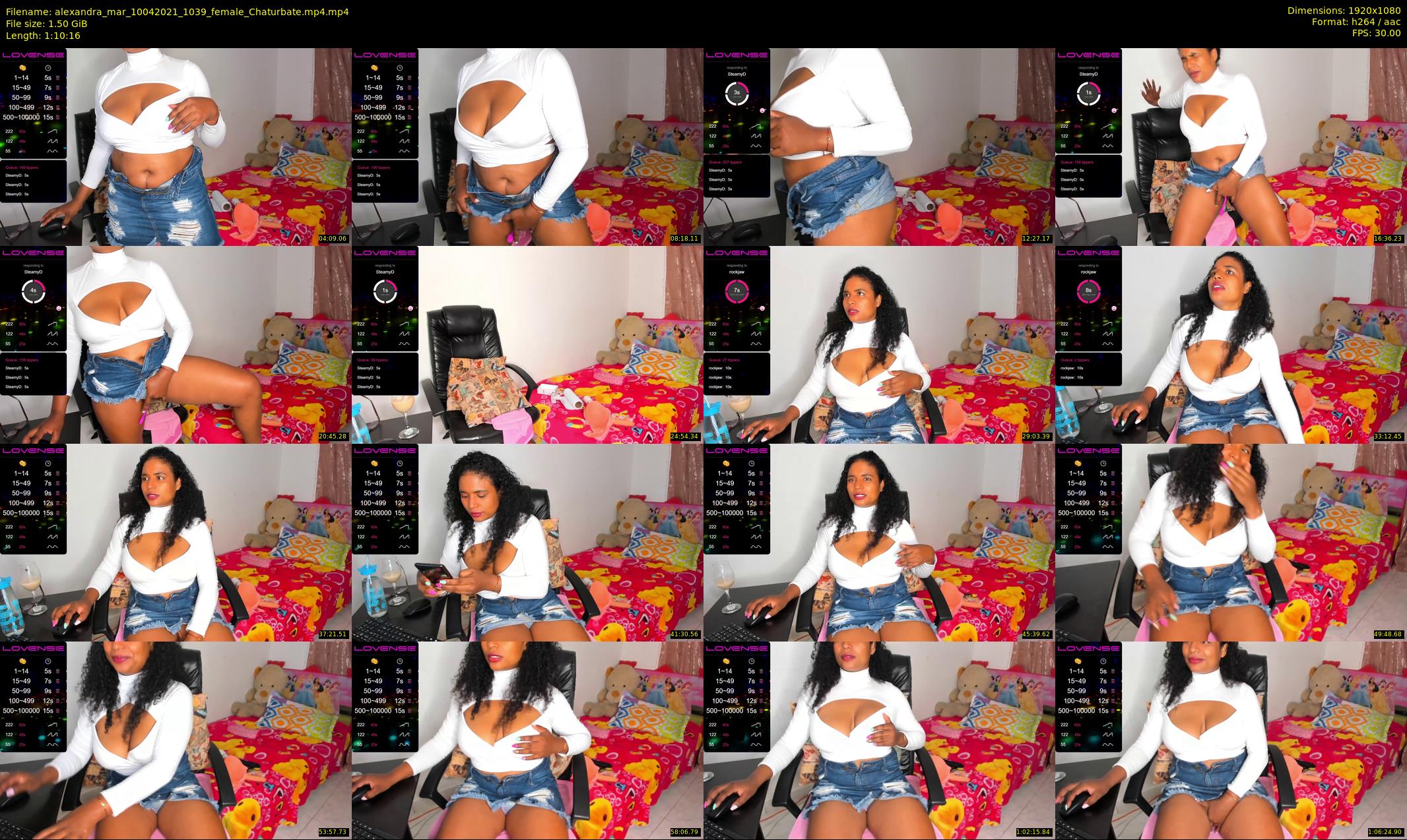 alexandra_mar — 71 minute Chaturbate female cam show recording, 1080p, Apr 10, 2021