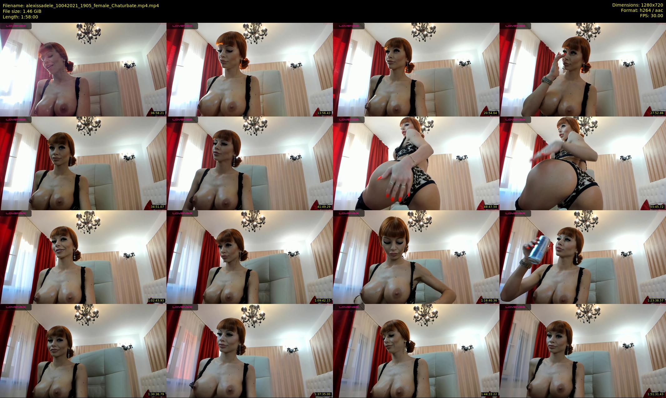 alexissadele — 118 minute Chaturbate female cam show recording, 720p, Apr 10, 2021