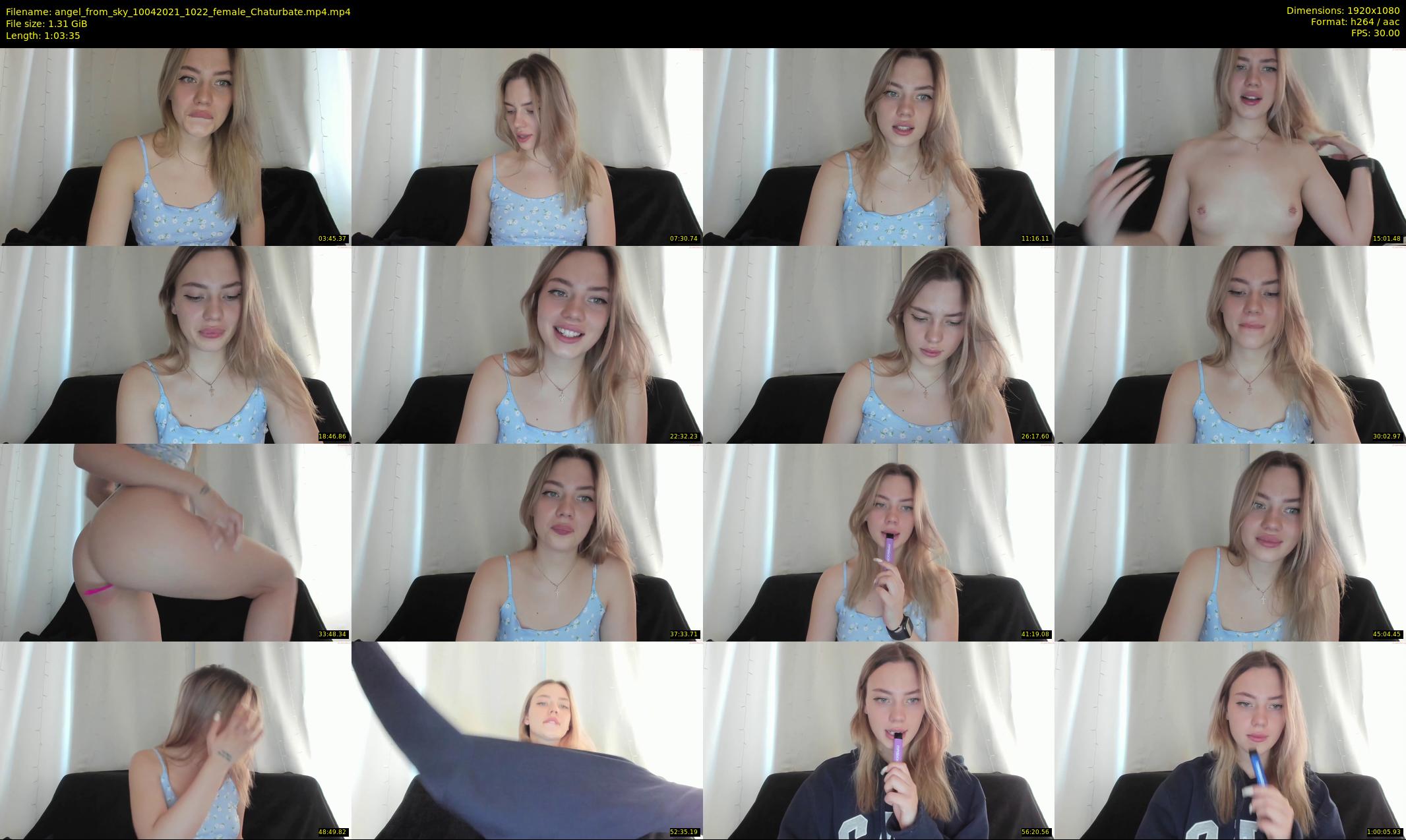 angel_from_sky — 64 minute Chaturbate female cam show recording, 1080p, Apr 10, 2021