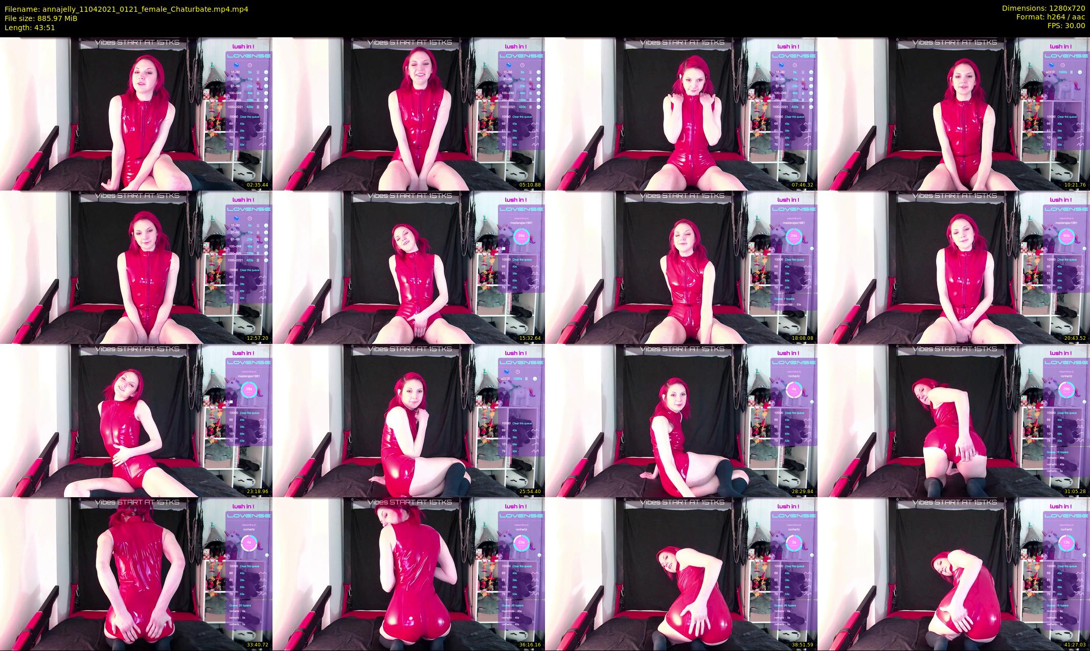 annajelly — 44 minute Chaturbate couple cam show recording, 720p, Apr 11, 2021