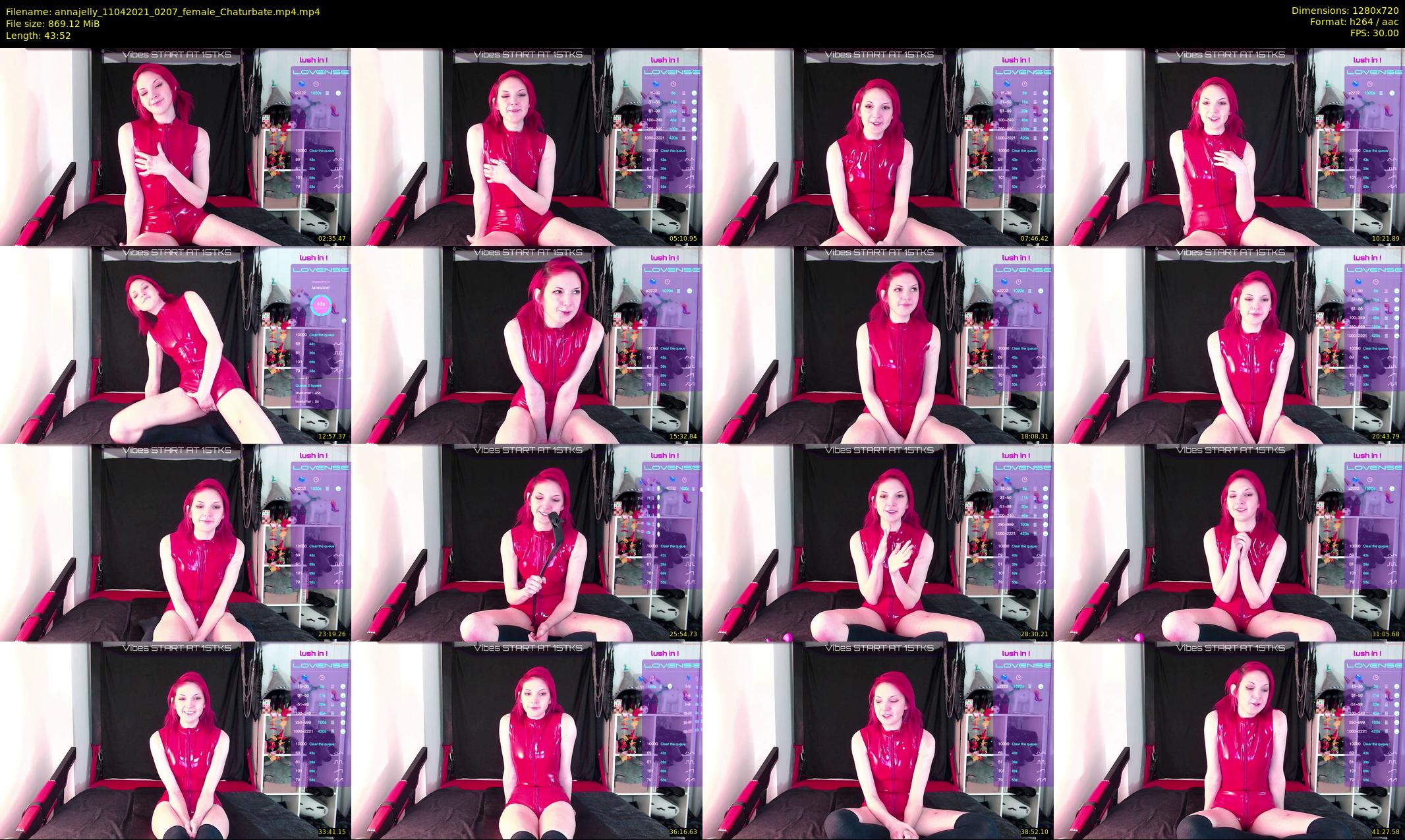 annajelly — 44 minute Chaturbate couple cam show recording, 720p, Apr 11, 2021