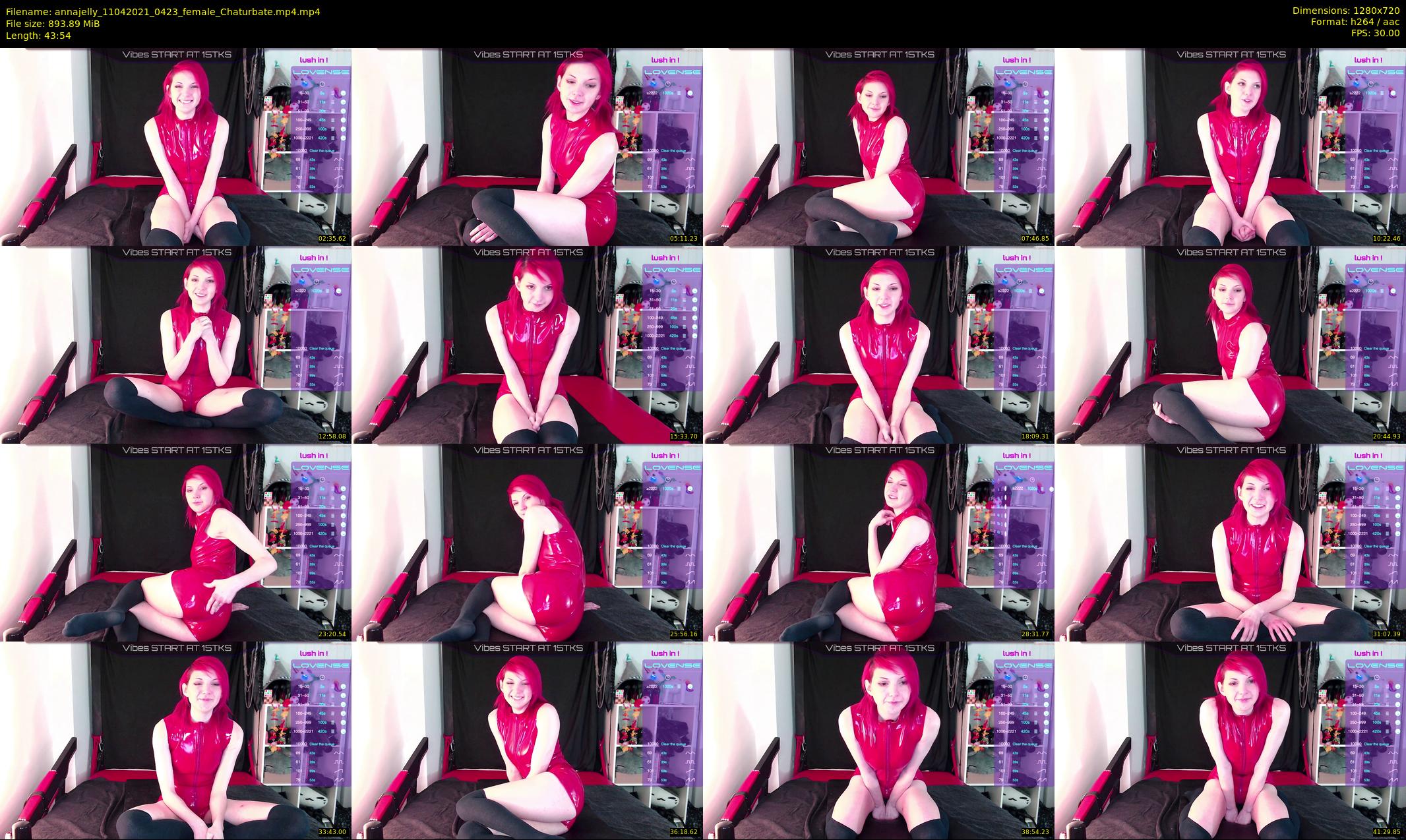annajelly — 44 minute Chaturbate couple cam show recording, 720p, Apr 11, 2021
