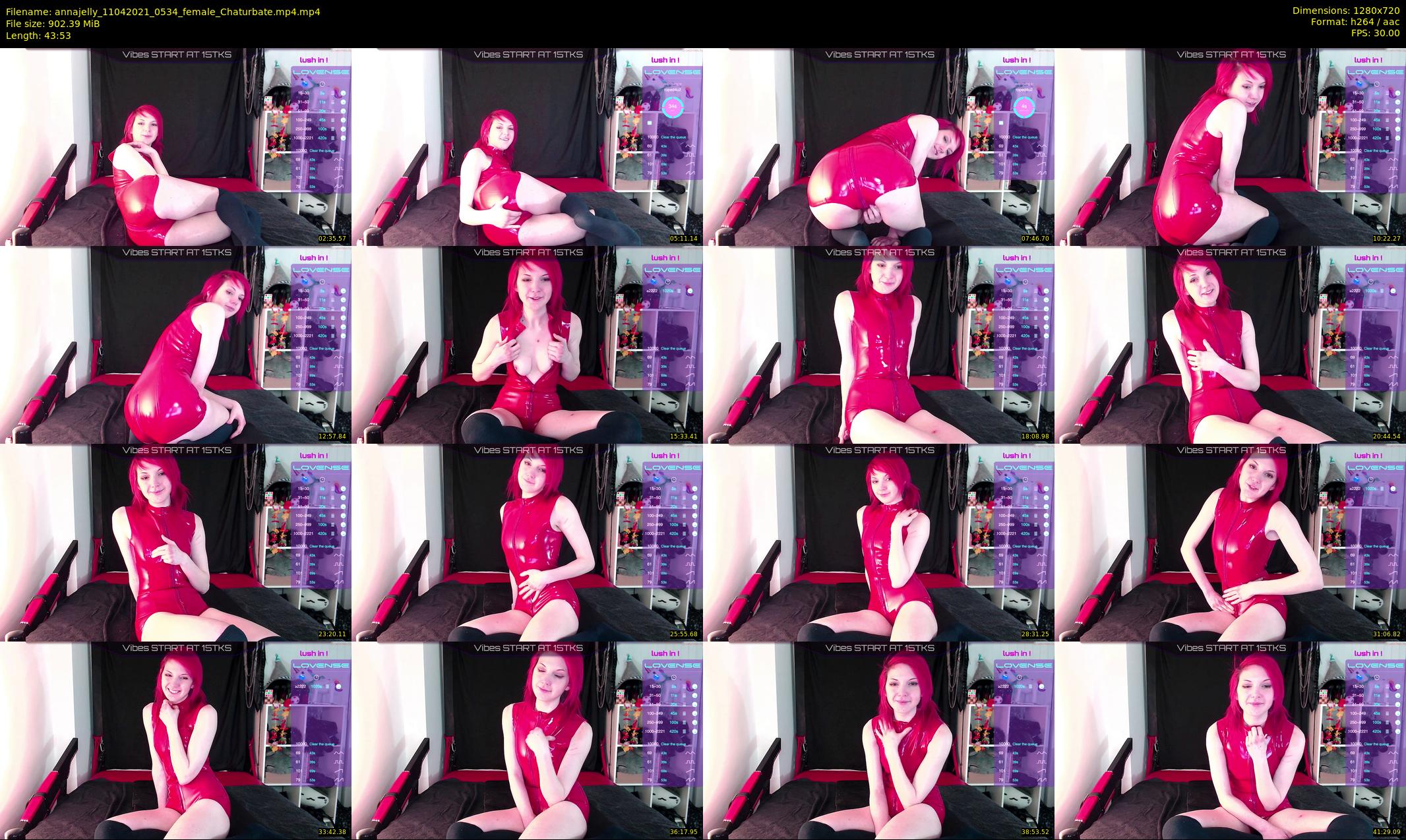 annajelly — 44 minute Chaturbate couple cam show recording, 720p, Apr 11, 2021