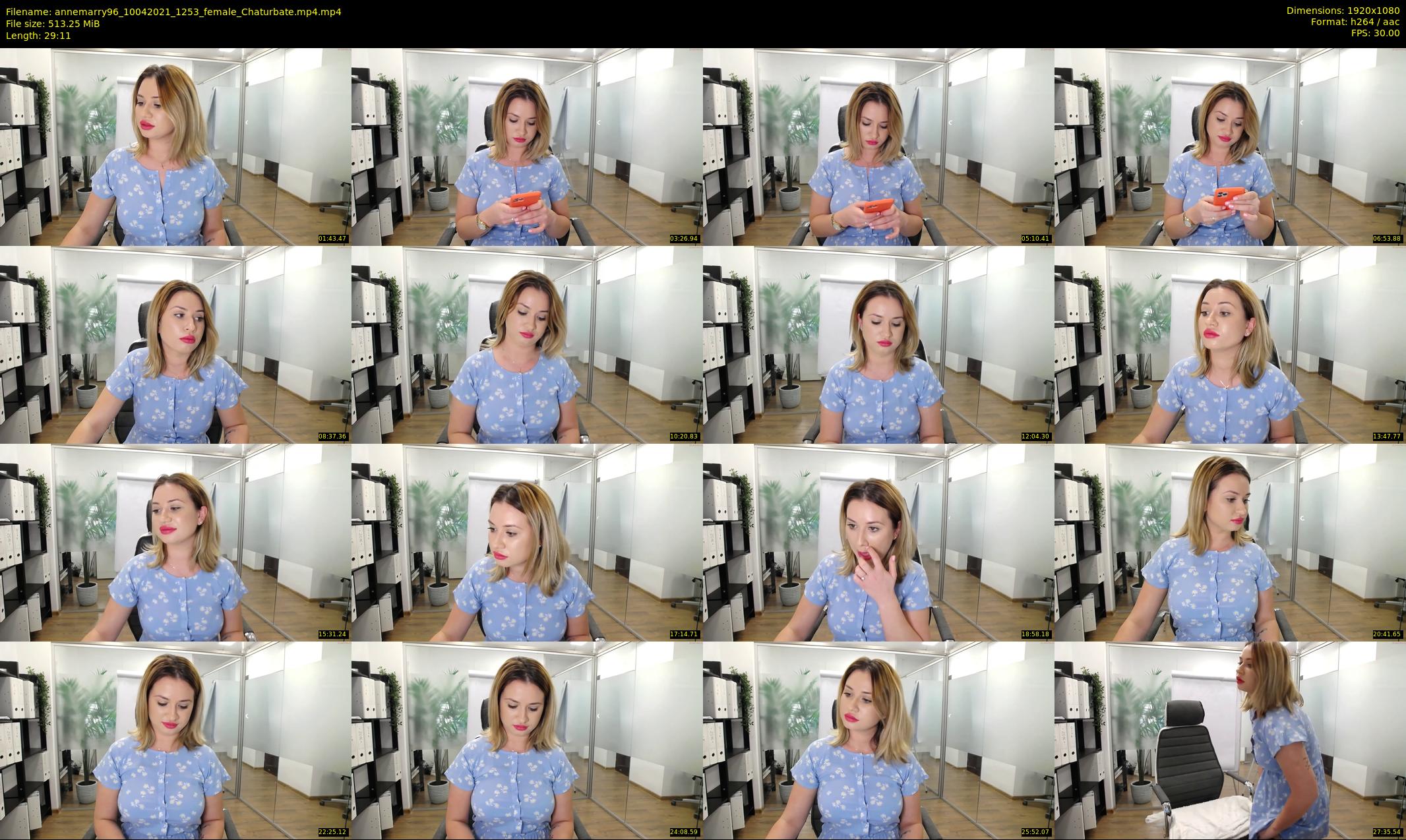 annemarry96 — 30 minute Chaturbate female cam show recording, 1080p, Apr 10, 2021