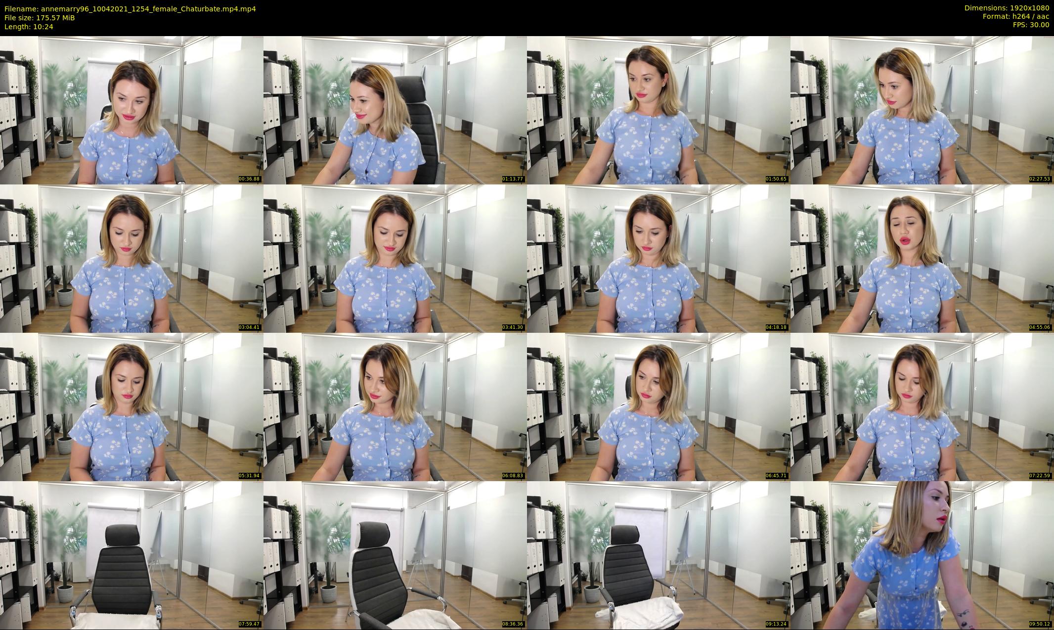 annemarry96 — 11 minute Chaturbate female cam show recording, 1080p, Apr 10, 2021