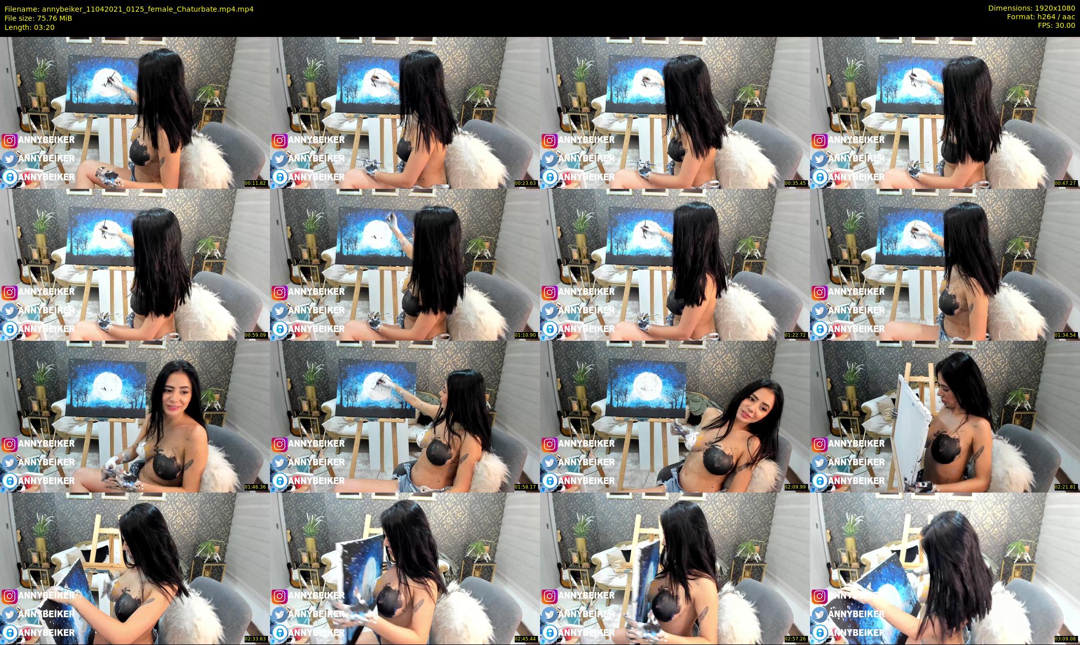 annybeiker — 4 minute Chaturbate female cam show recording, 1080p, Apr 11, 2021
