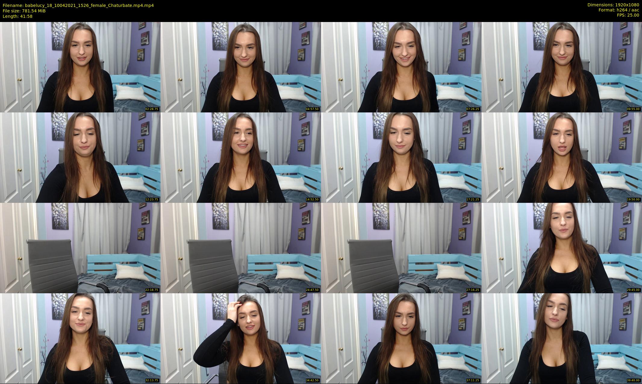 babelucy_18 — 42 minute Chaturbate female cam show recording, 1080p, Apr 10, 2021